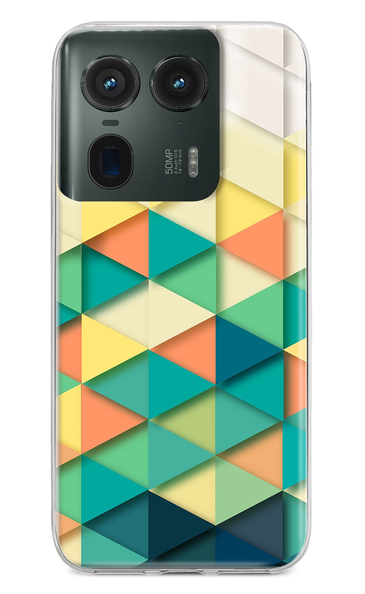 Abstract Moto Edge 50 Ultra 5G Back Cover