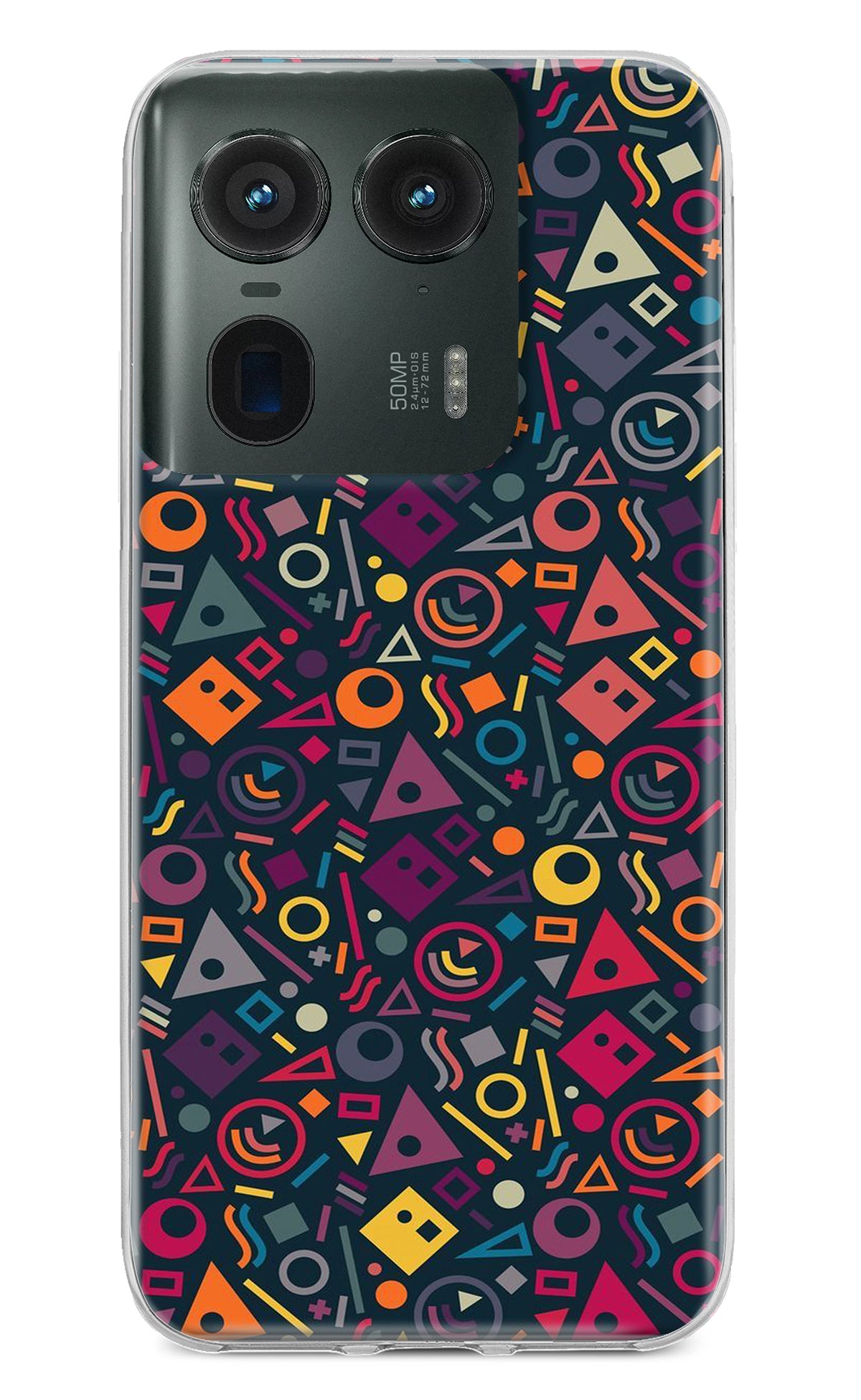 Geometric Abstract Moto Edge 50 Ultra 5G Back Cover