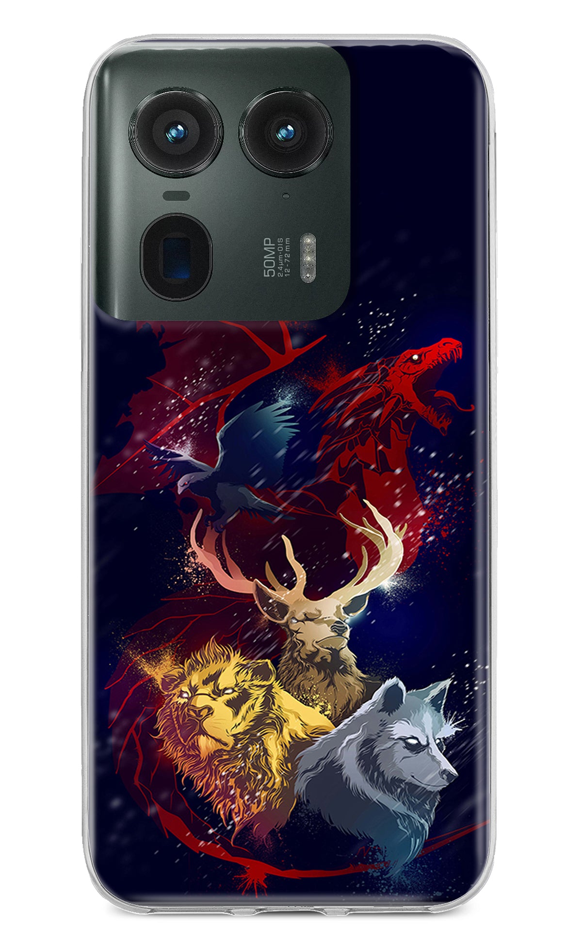 Game Of Thrones Moto Edge 50 Ultra 5G Back Cover