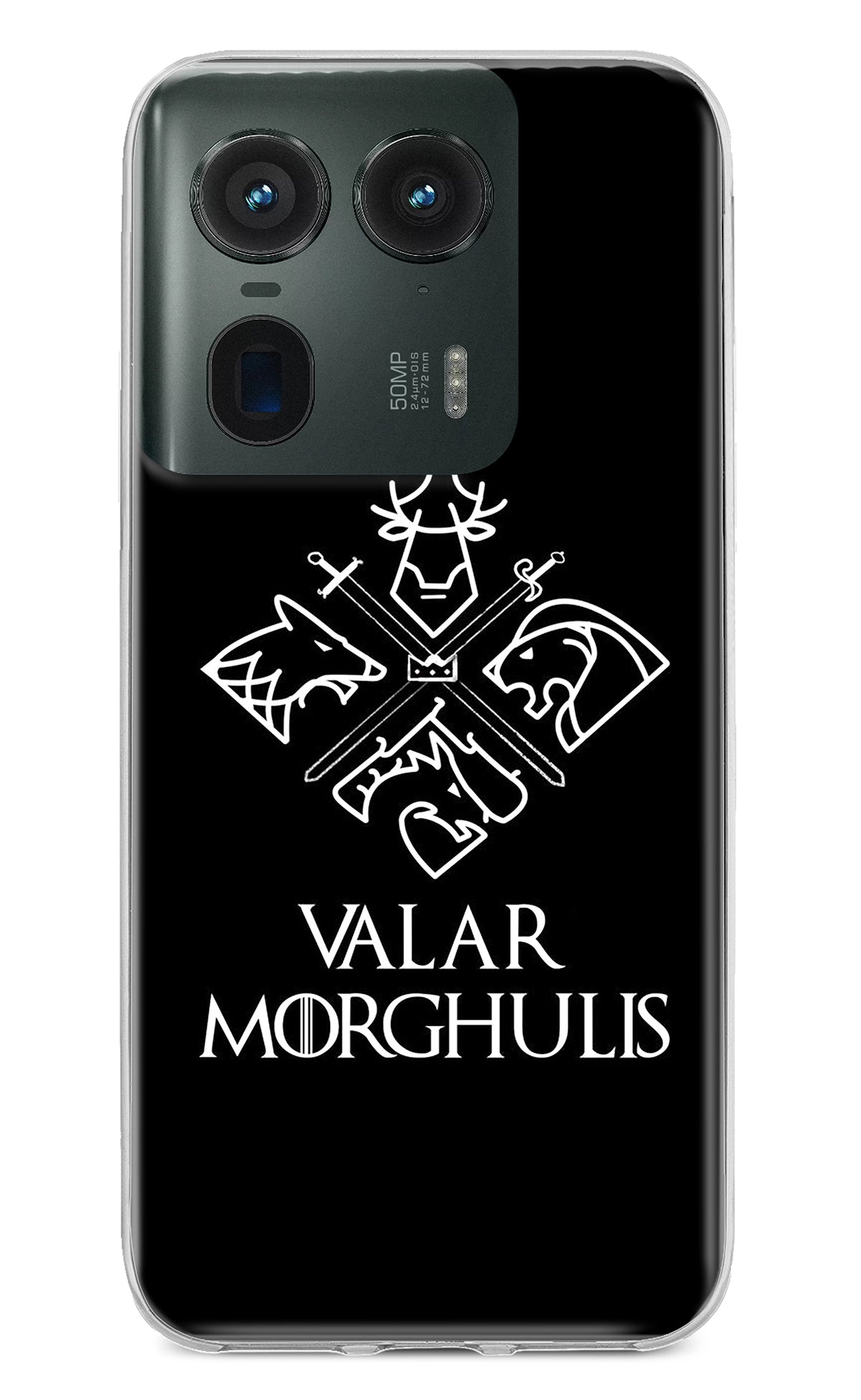 Valar Morghulis | Game Of Thrones Moto Edge 50 Ultra 5G Back Cover