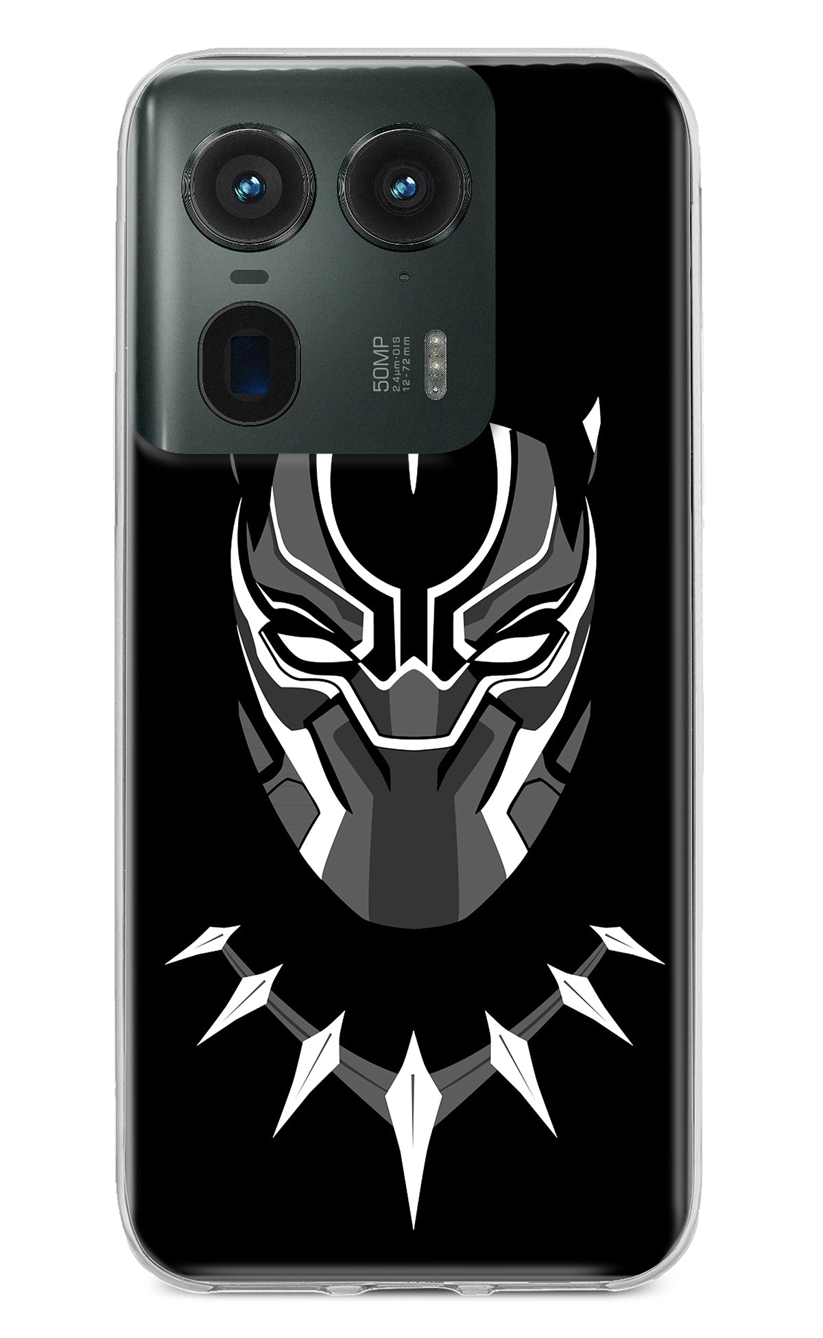 Black Panther Moto Edge 50 Ultra 5G Back Cover