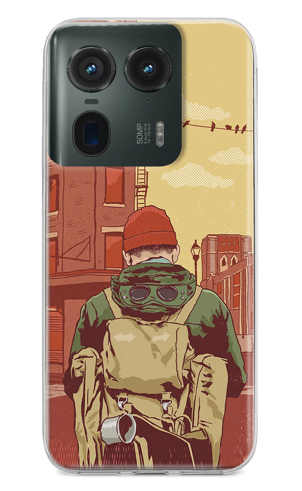 Adventurous Moto Edge 50 Ultra 5G Back Cover