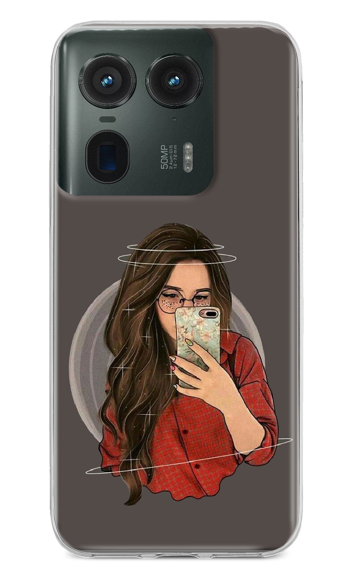 Selfie Queen Moto Edge 50 Ultra 5G Back Cover