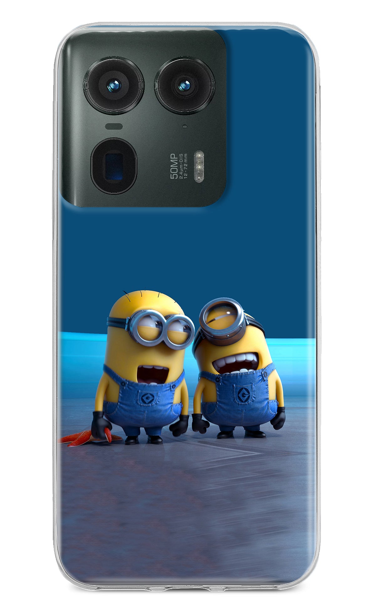 Minion Laughing Moto Edge 50 Ultra 5G Back Cover