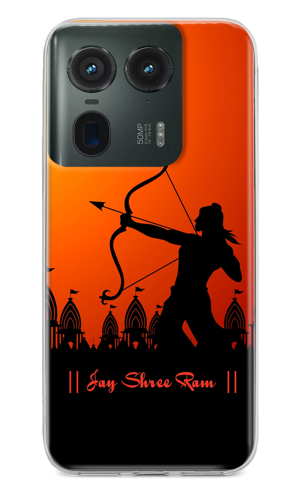 Lord Ram - 4 Moto Edge 50 Ultra 5G Back Cover