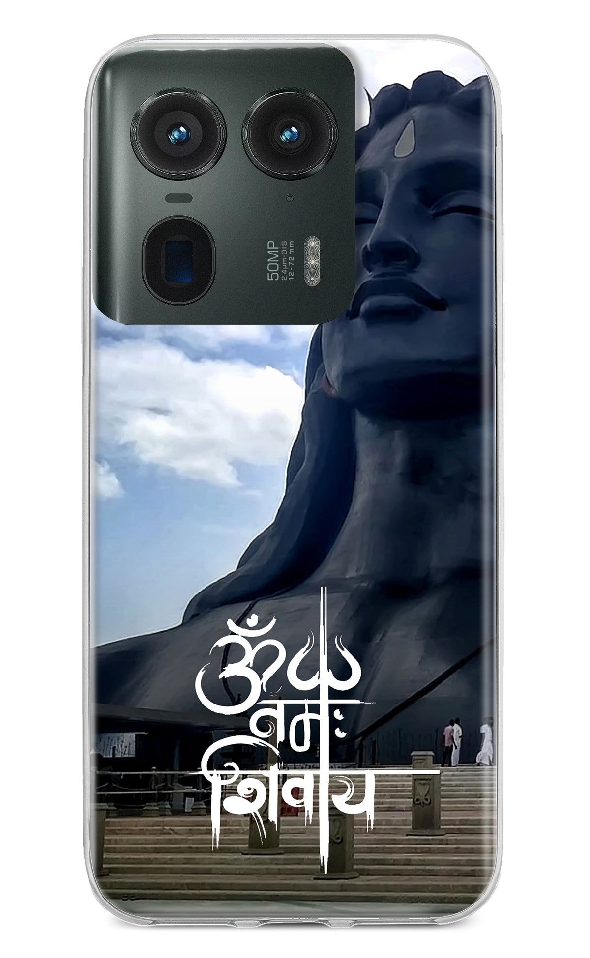 Om Namah Shivay Moto Edge 50 Ultra 5G Back Cover