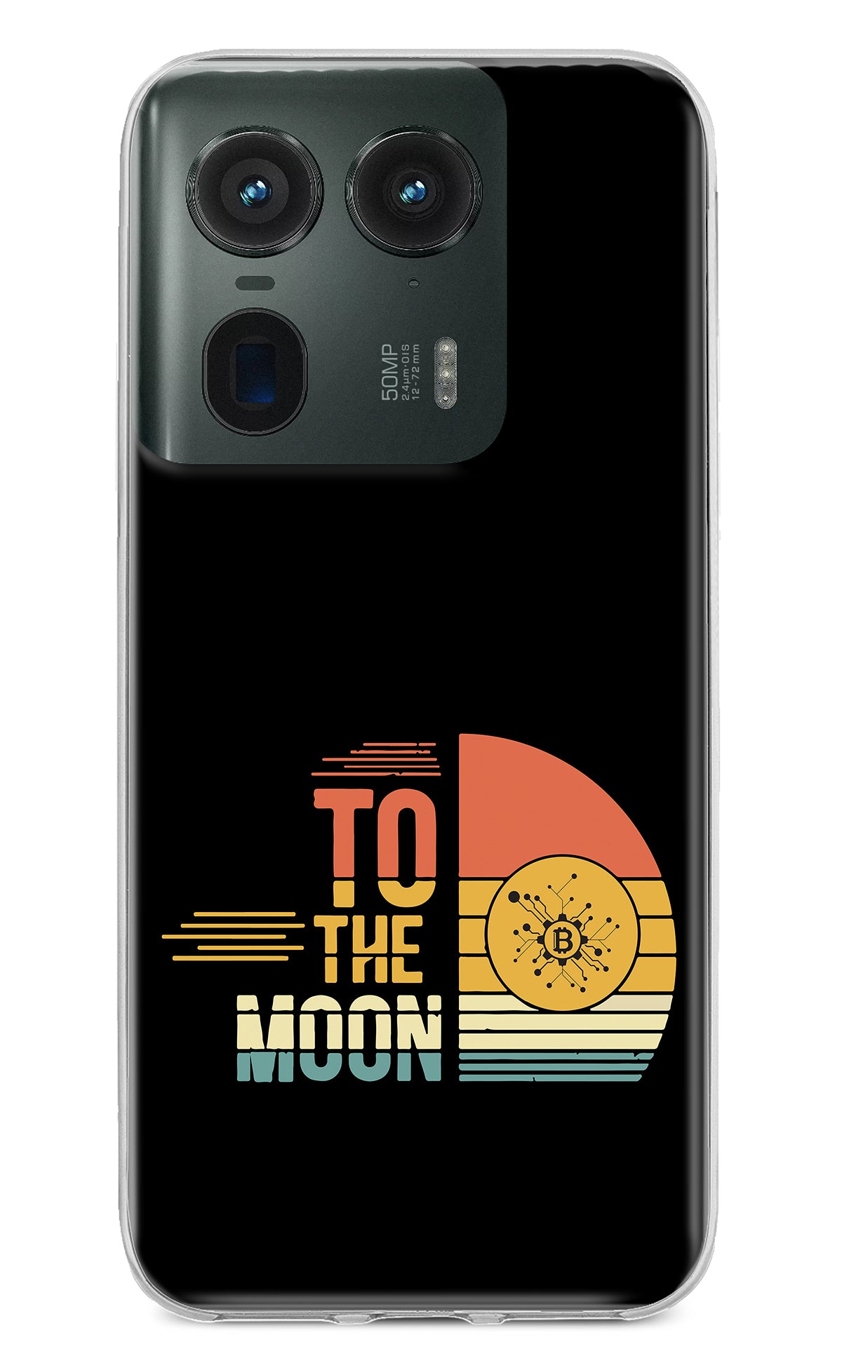 To the Moon Moto Edge 50 Ultra 5G Back Cover