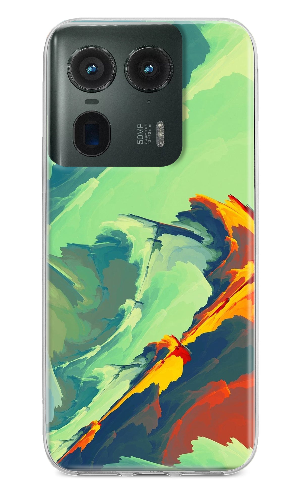 Paint Art Moto Edge 50 Ultra 5G Back Cover