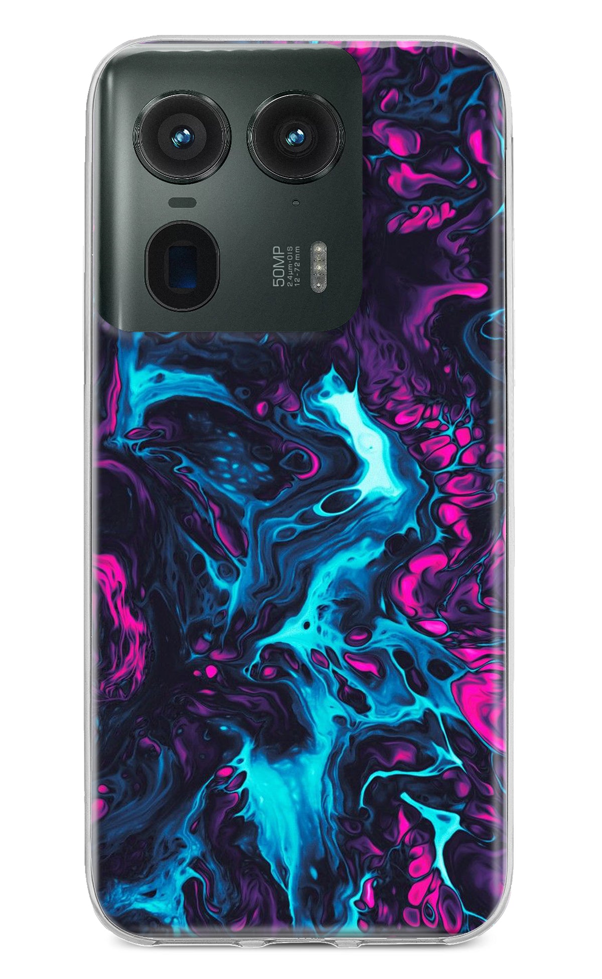 Abstract Moto Edge 50 Ultra 5G Back Cover