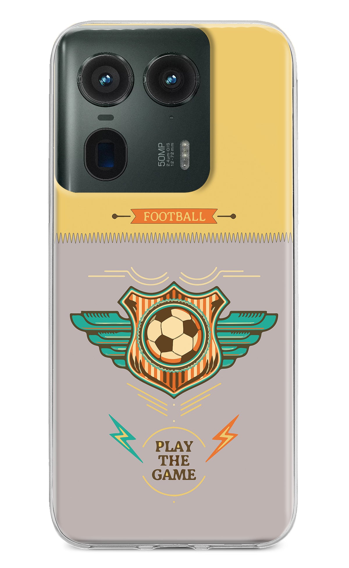 Football Moto Edge 50 Ultra 5G Back Cover