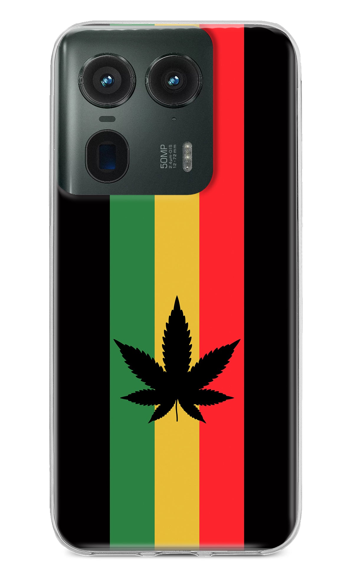 Weed Flag Moto Edge 50 Ultra 5G Back Cover