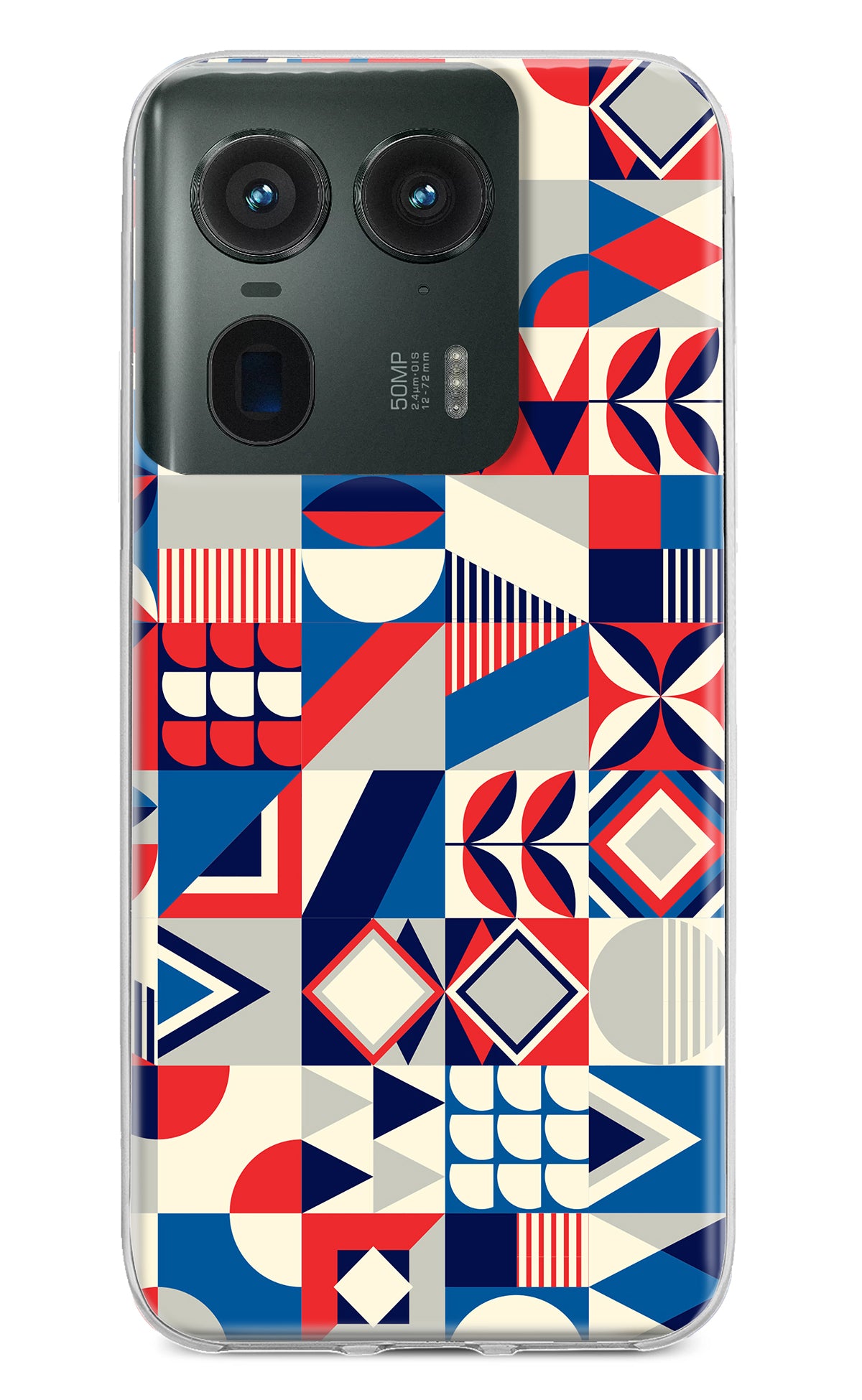 Colorful Pattern Moto Edge 50 Ultra 5G Back Cover