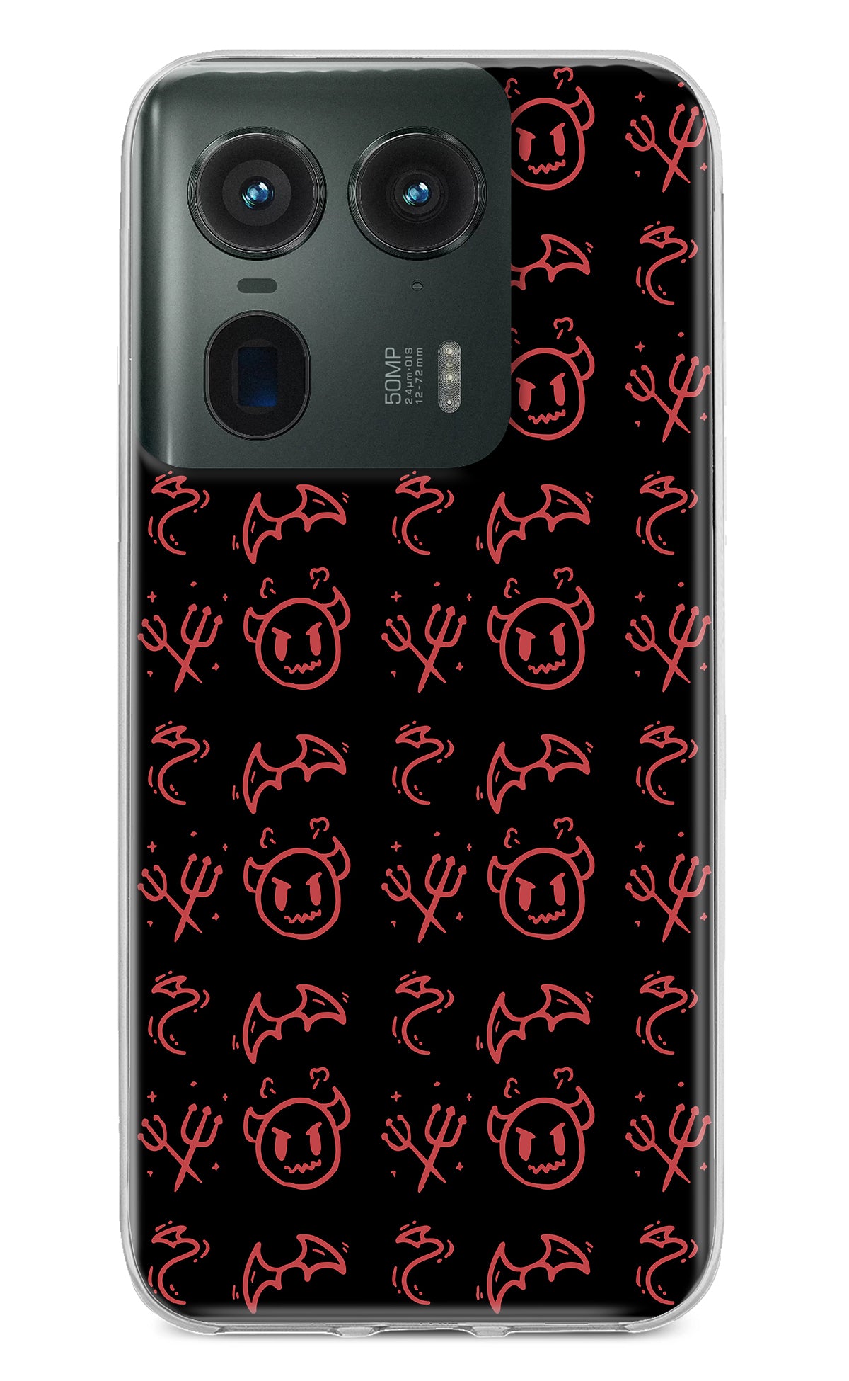 Devil Moto Edge 50 Ultra 5G Back Cover