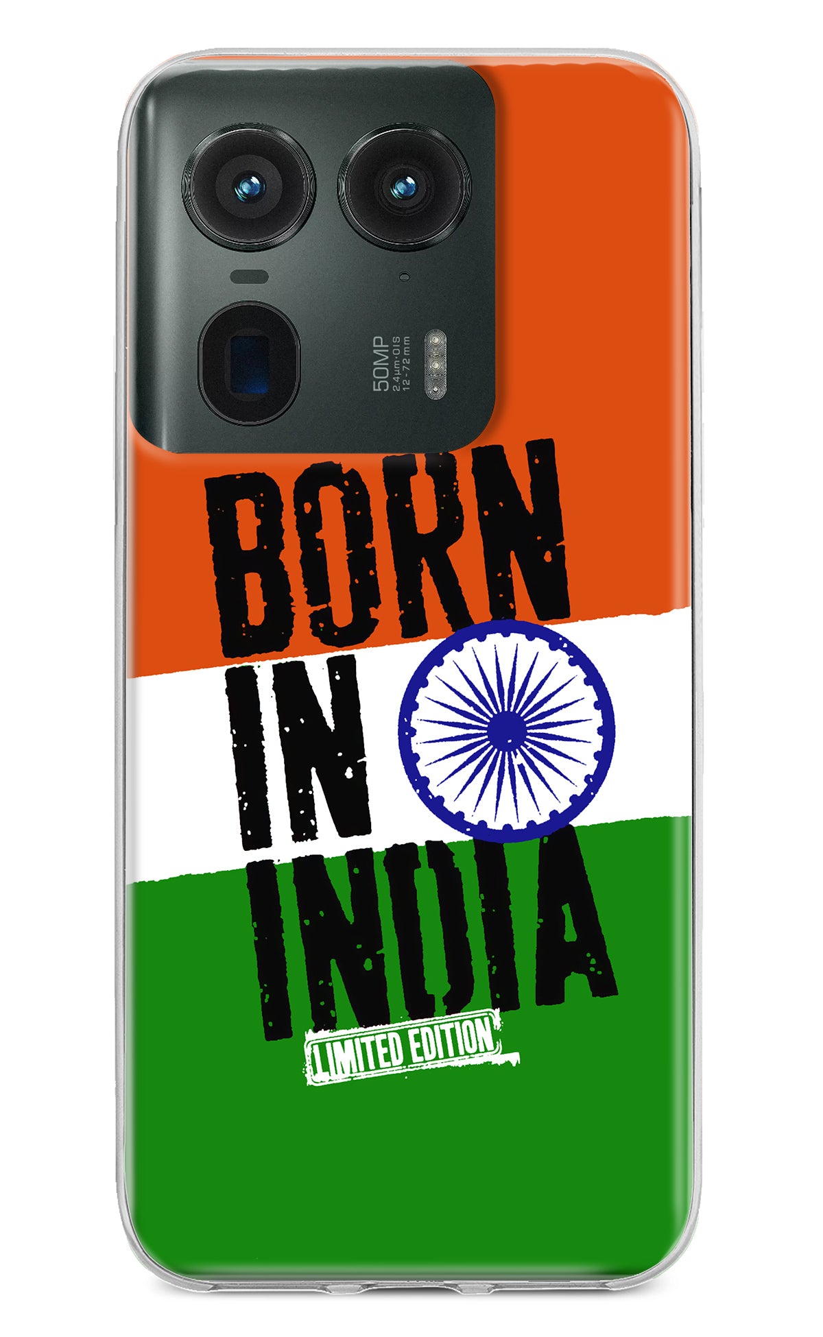 Born in India Moto Edge 50 Ultra 5G Back Cover