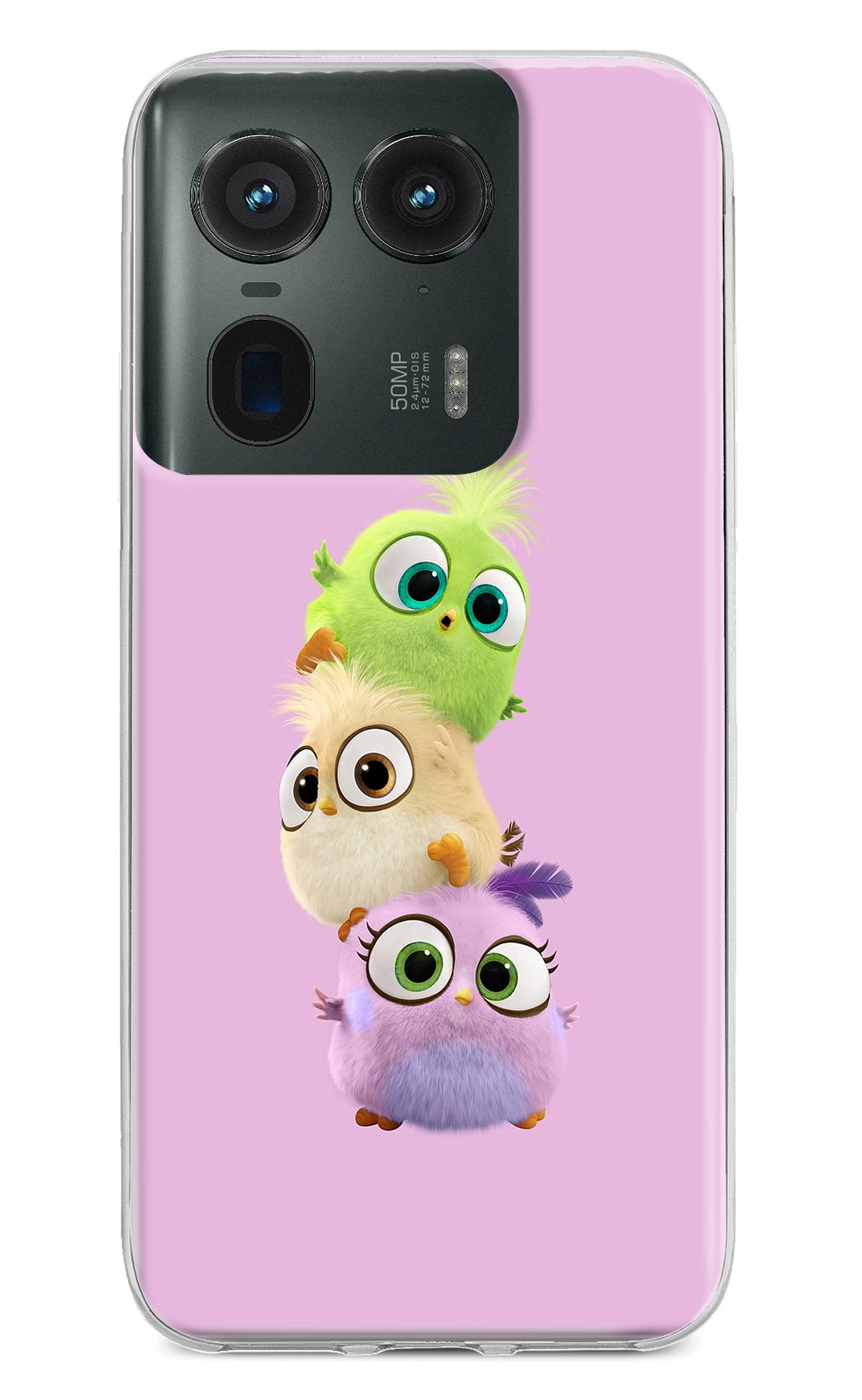 Cute Little Birds Moto Edge 50 Ultra 5G Back Cover