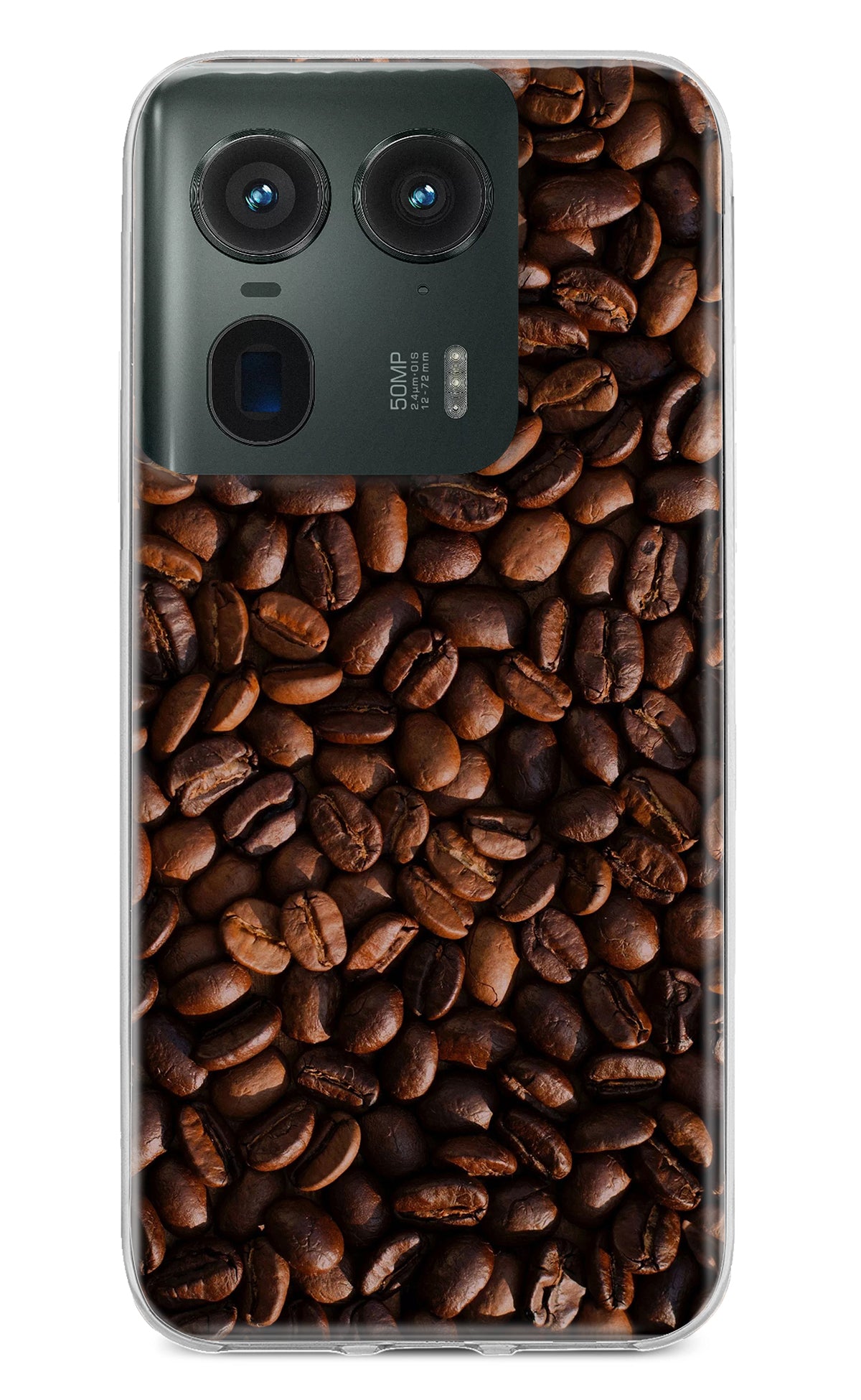 Coffee Beans Moto Edge 50 Ultra 5G Back Cover