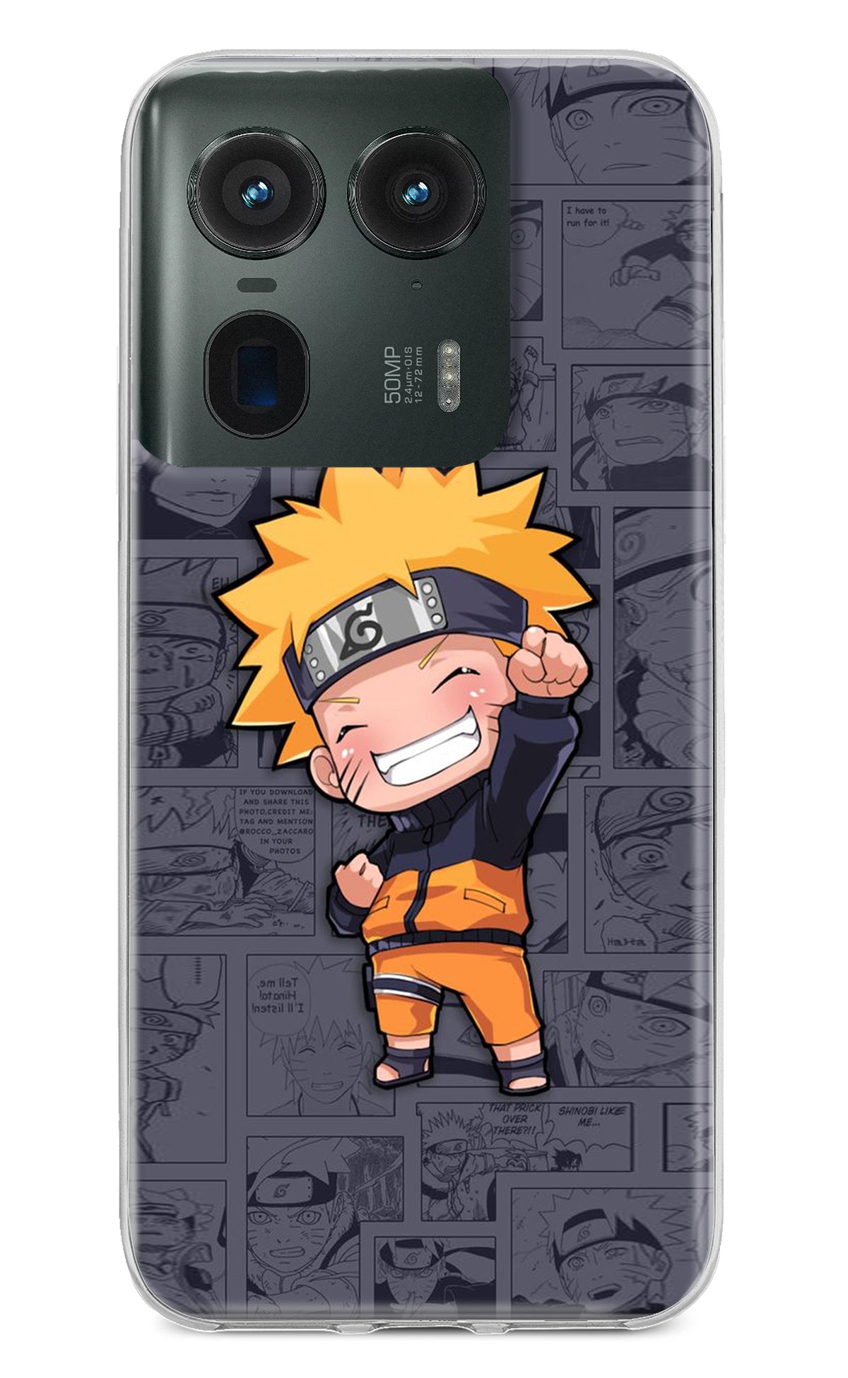 Chota Naruto Moto Edge 50 Ultra 5G Back Cover