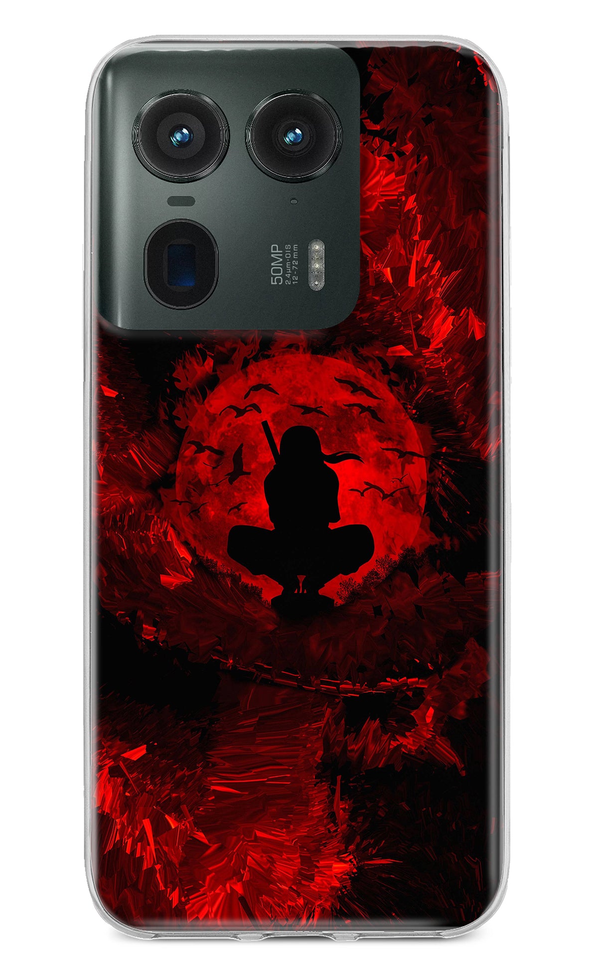 Itachi Uchiha Moto Edge 50 Ultra 5G Back Cover