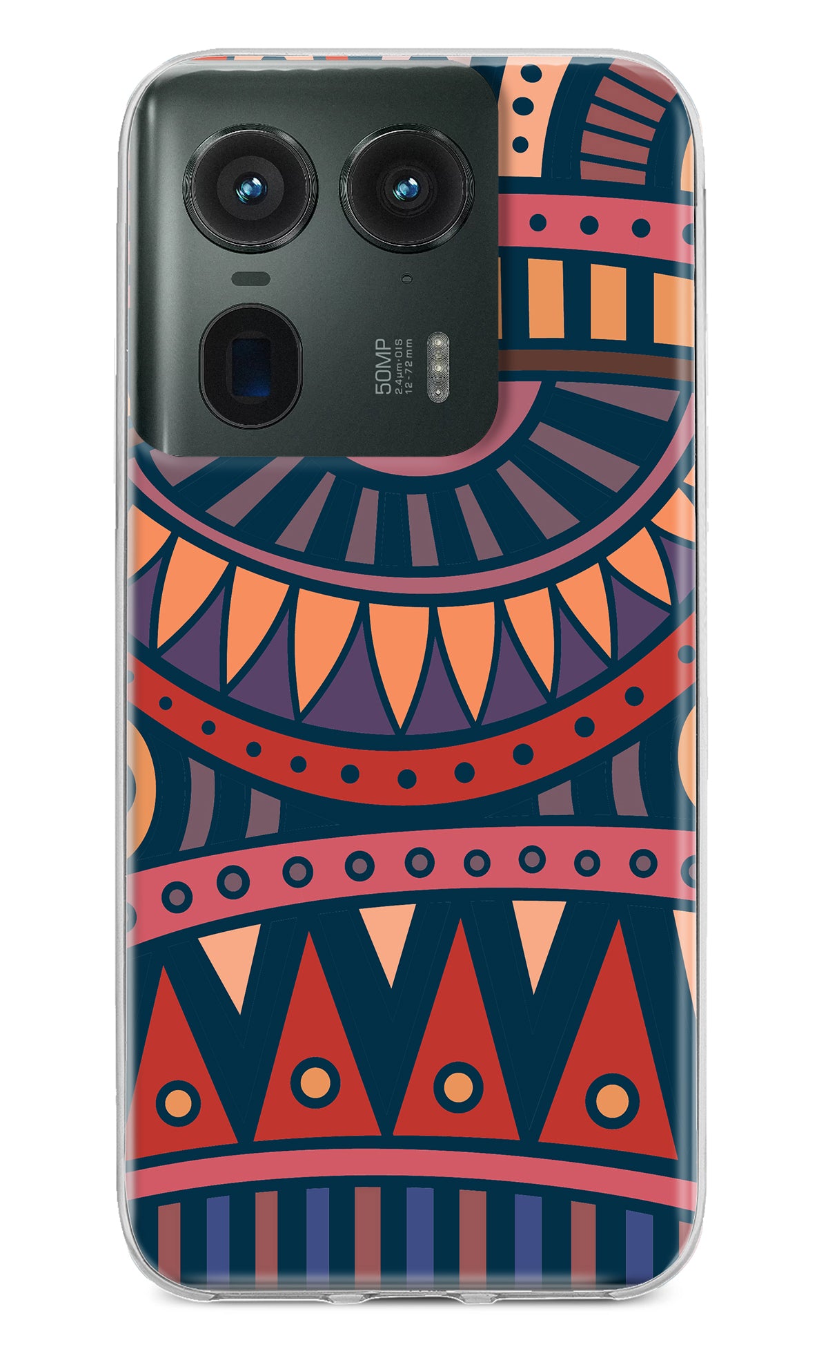 African Culture Design Moto Edge 50 Ultra 5G Back Cover