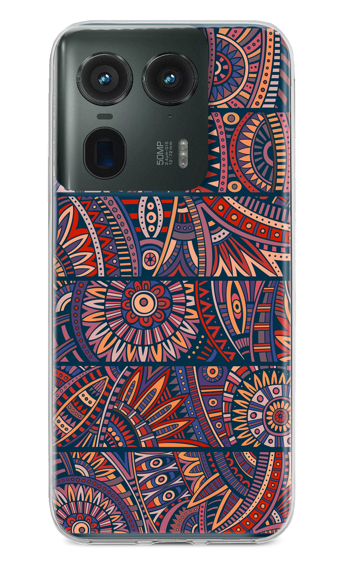 African Culture Design Moto Edge 50 Ultra 5G Back Cover