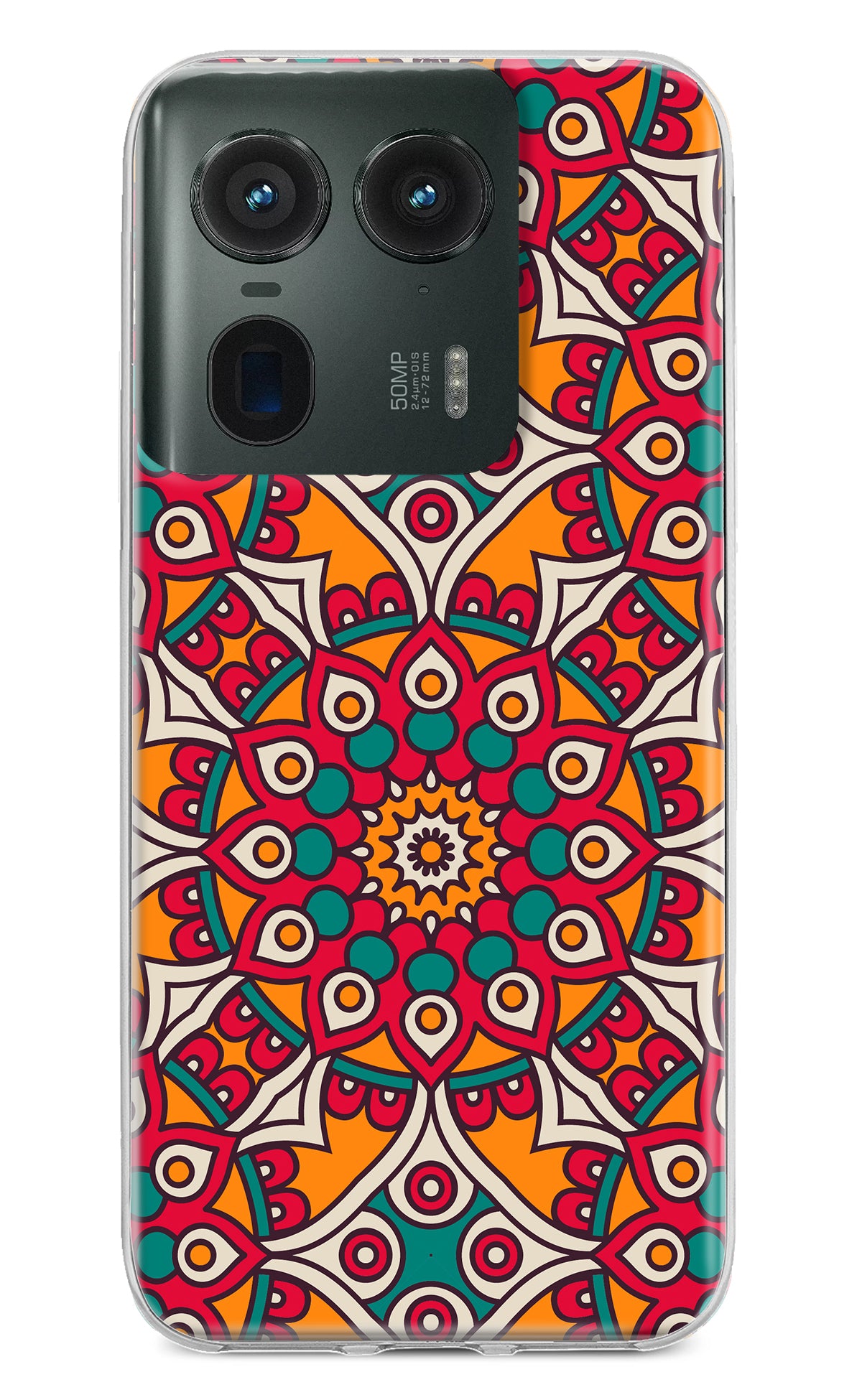 Mandala Art Moto Edge 50 Ultra 5G Back Cover