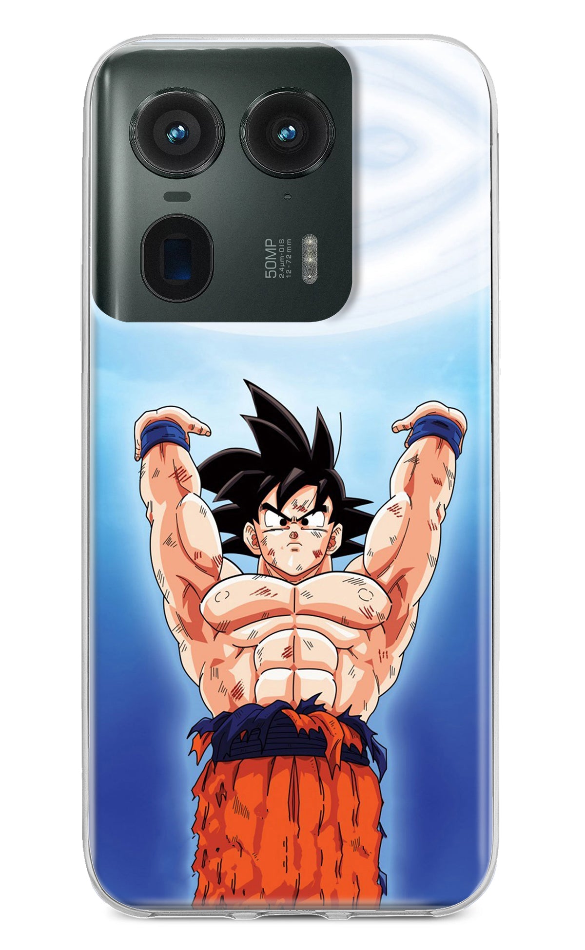 Goku Power Moto Edge 50 Ultra 5G Back Cover