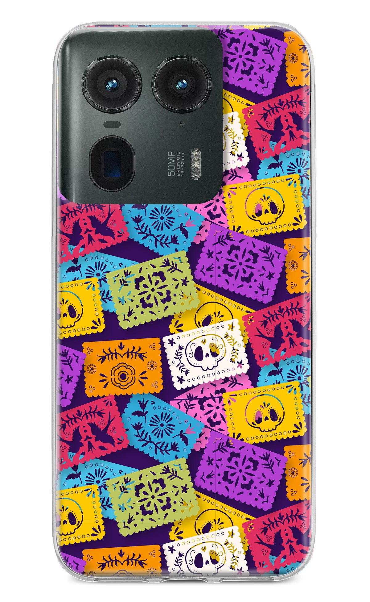 Mexican Pattern Moto Edge 50 Ultra 5G Back Cover