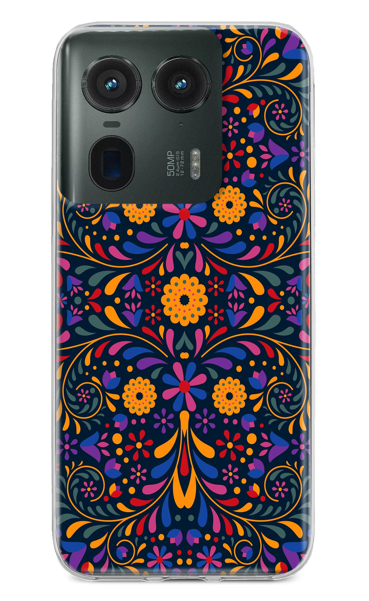 Mexican Art Moto Edge 50 Ultra 5G Back Cover