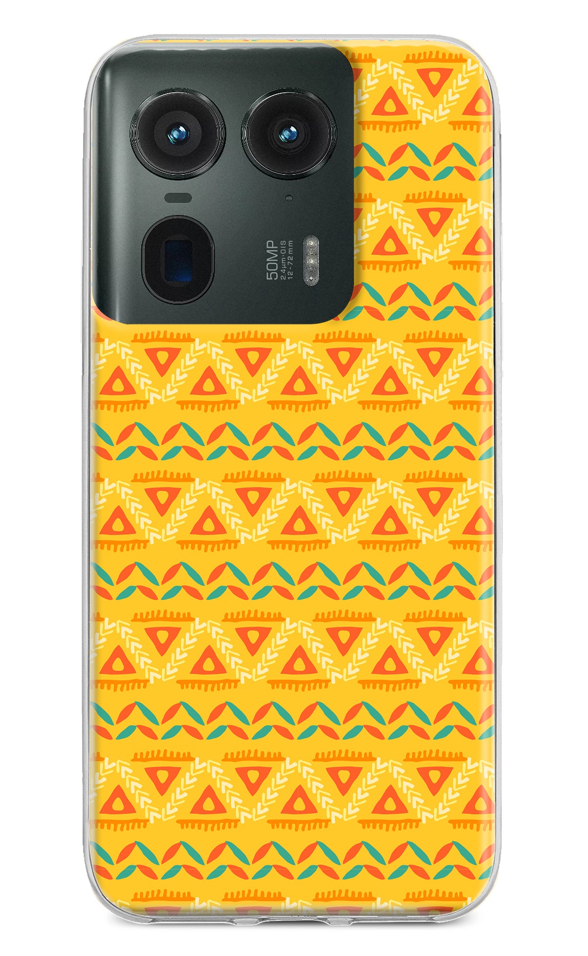 Tribal Pattern Moto Edge 50 Ultra 5G Back Cover