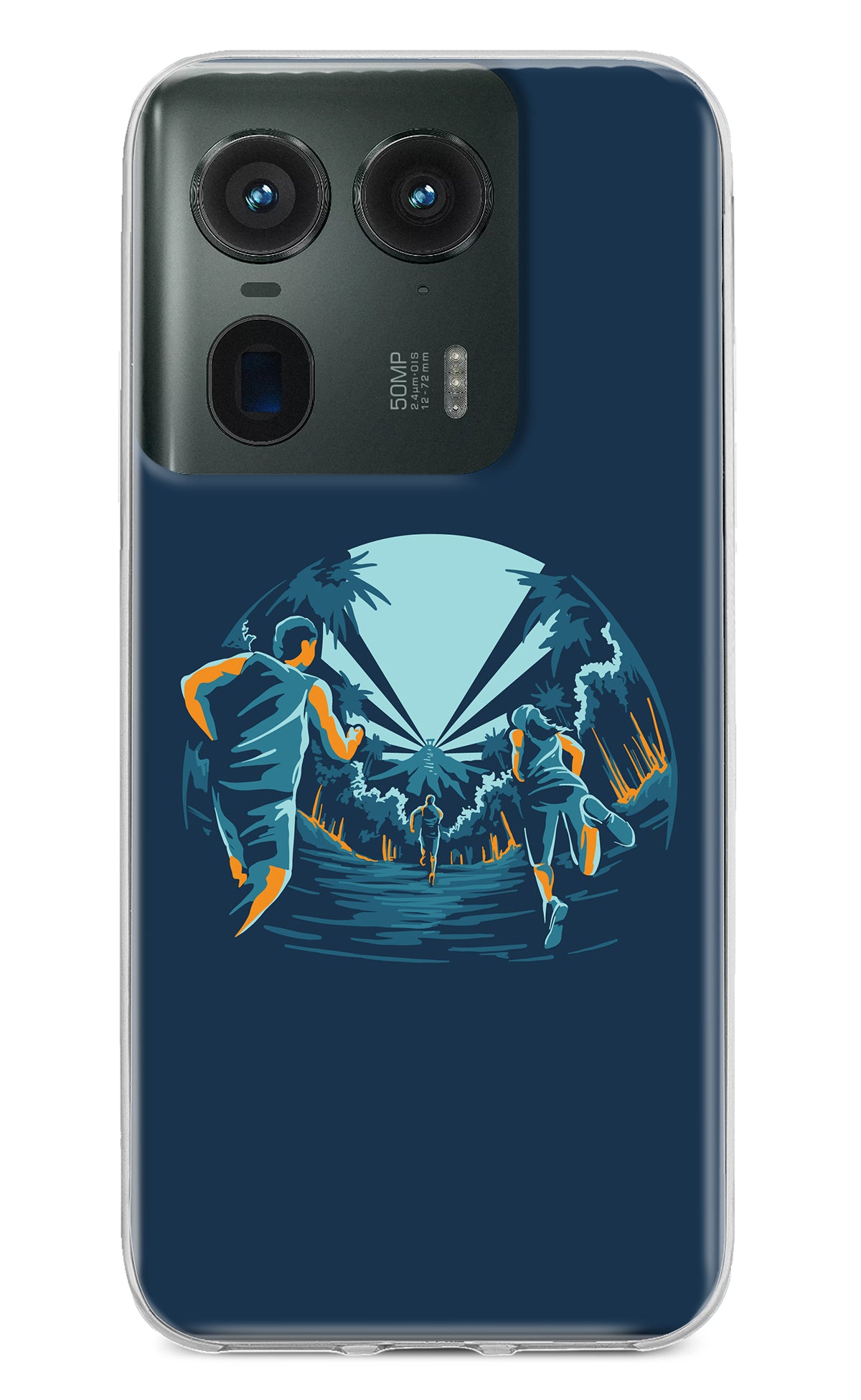 Team Run Moto Edge 50 Ultra 5G Back Cover