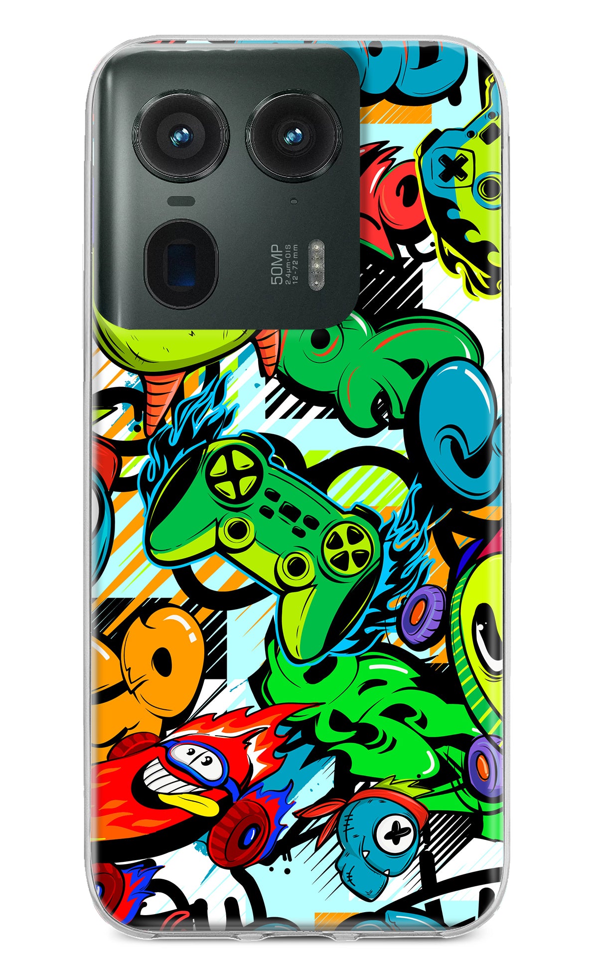 Game Doodle Moto Edge 50 Ultra 5G Back Cover