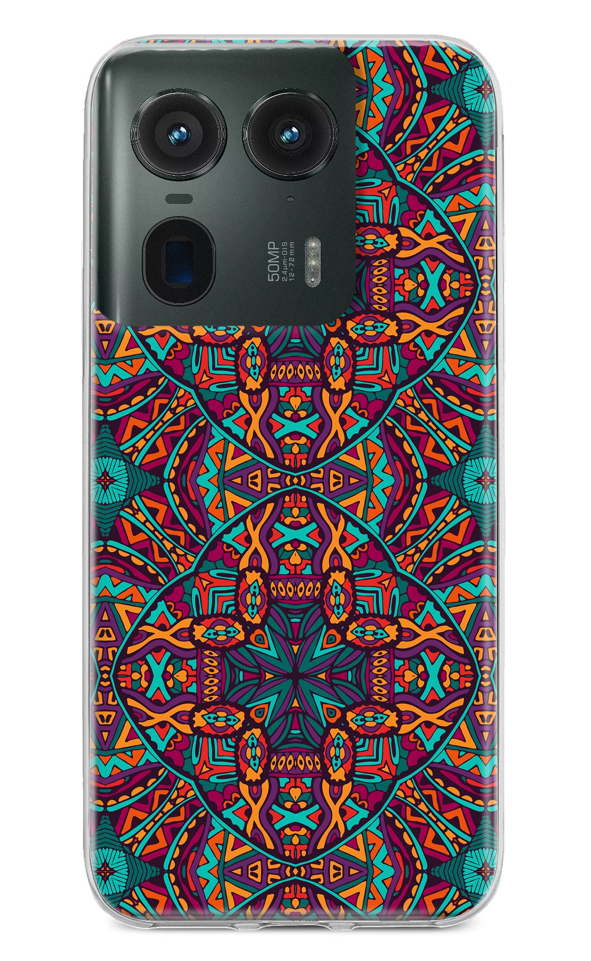 Colour Mandala Moto Edge 50 Ultra 5G Back Cover