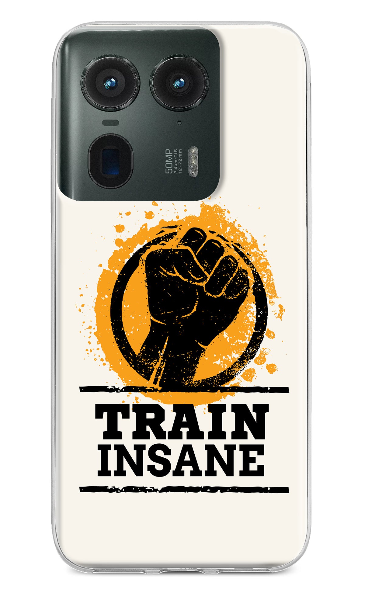 Train Insane Moto Edge 50 Ultra 5G Back Cover