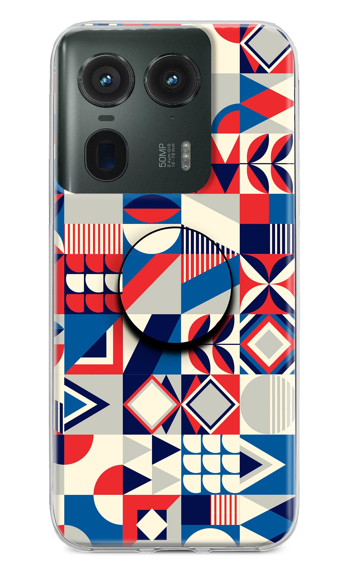 Colorful Pattern Moto Edge 50 Ultra 5G Pop Case