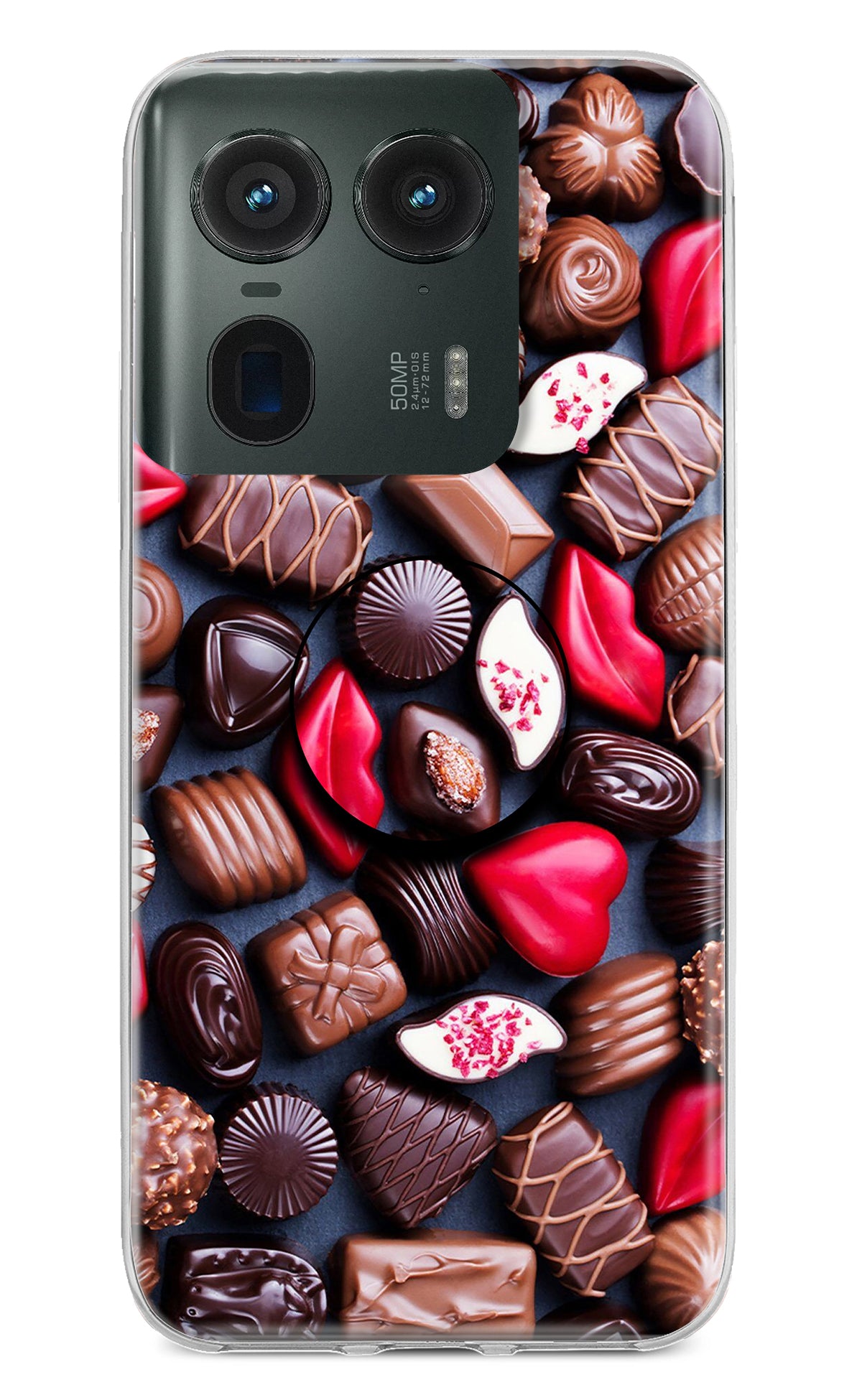 Chocolates Moto Edge 50 Ultra 5G Pop Case