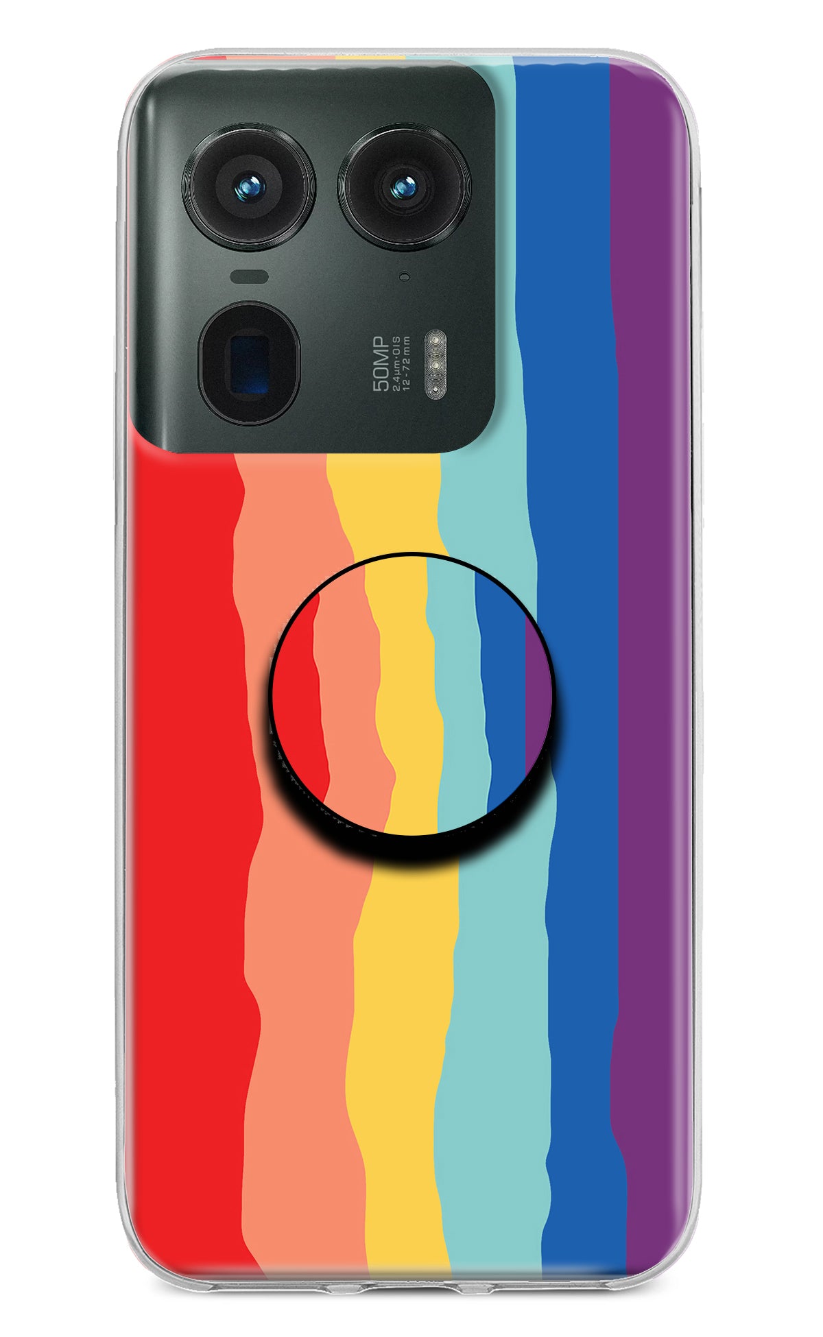 Rainbow Moto Edge 50 Ultra 5G Pop Case