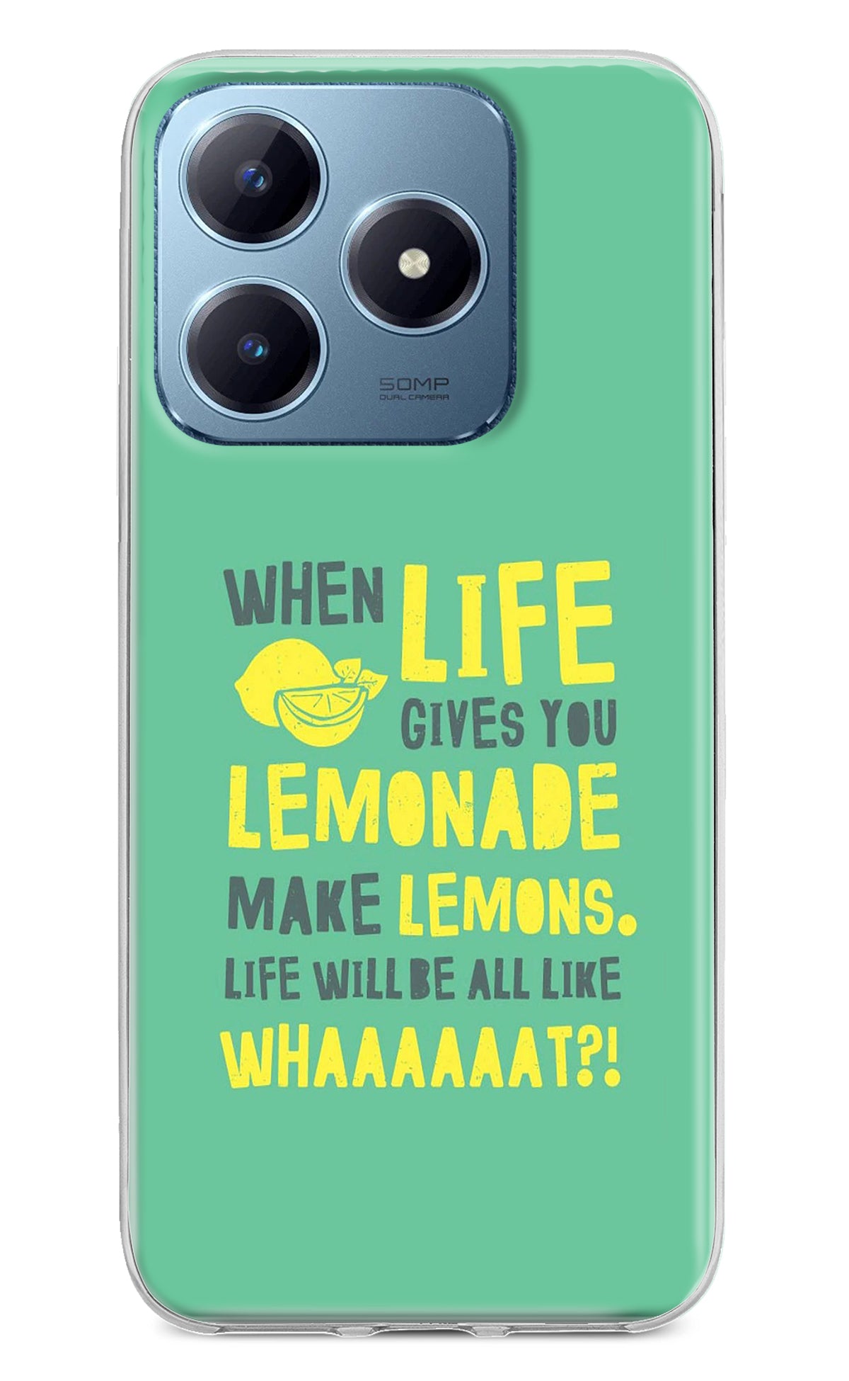 Quote Realme Narzo N63 Back Cover