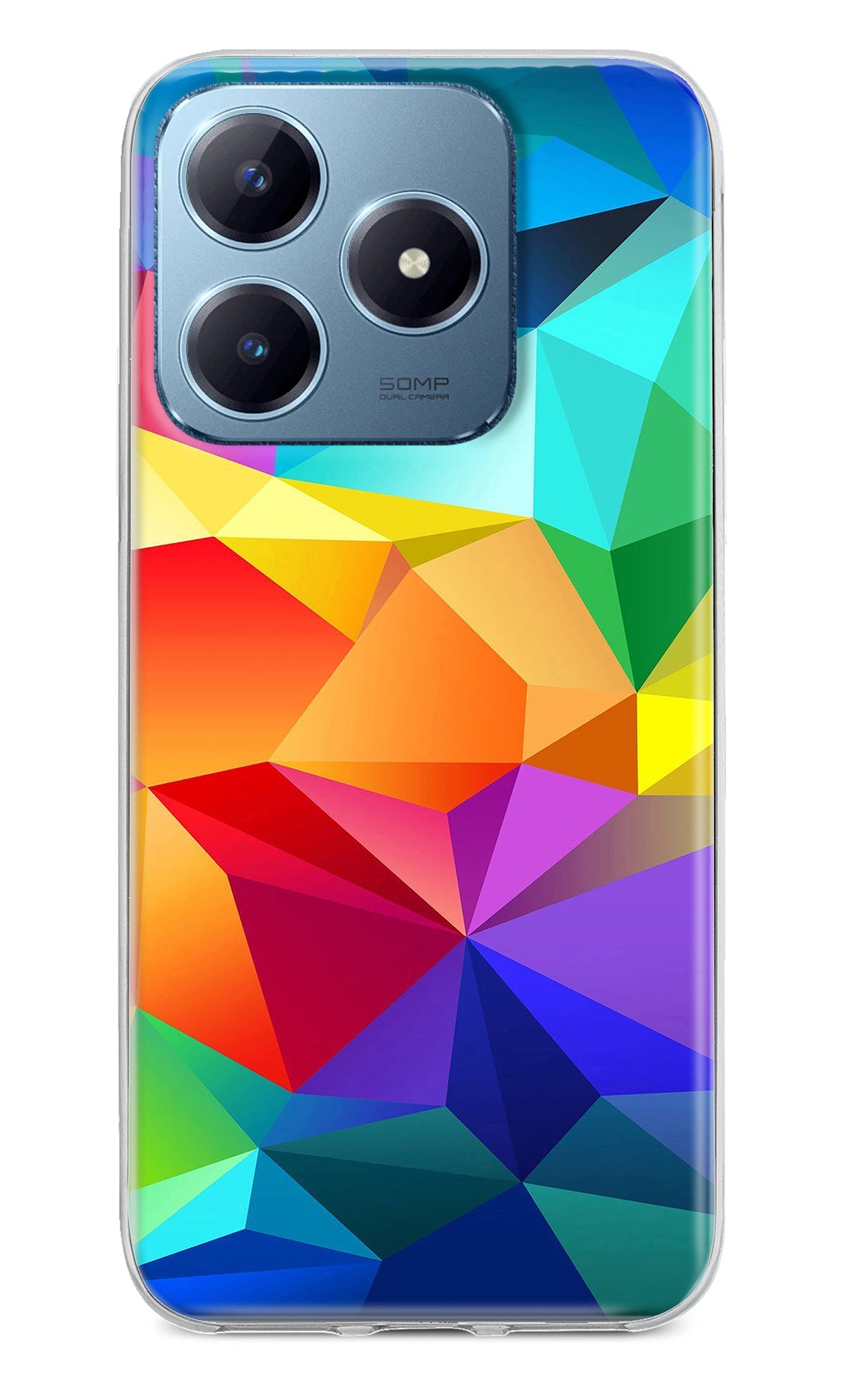 Abstract Pattern Realme Narzo N63 Back Cover