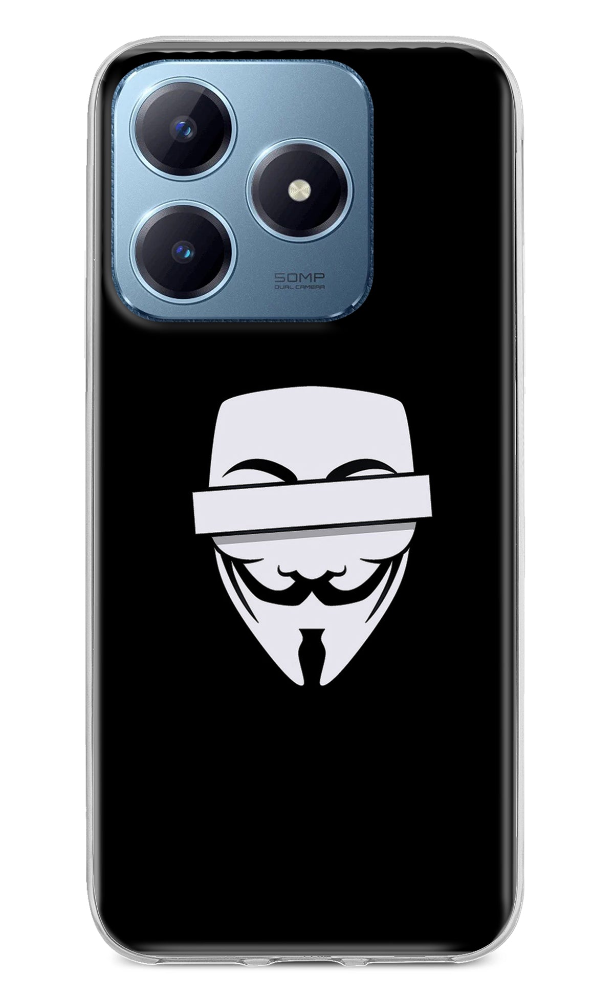 Anonymous Face Realme Narzo N63 Back Cover