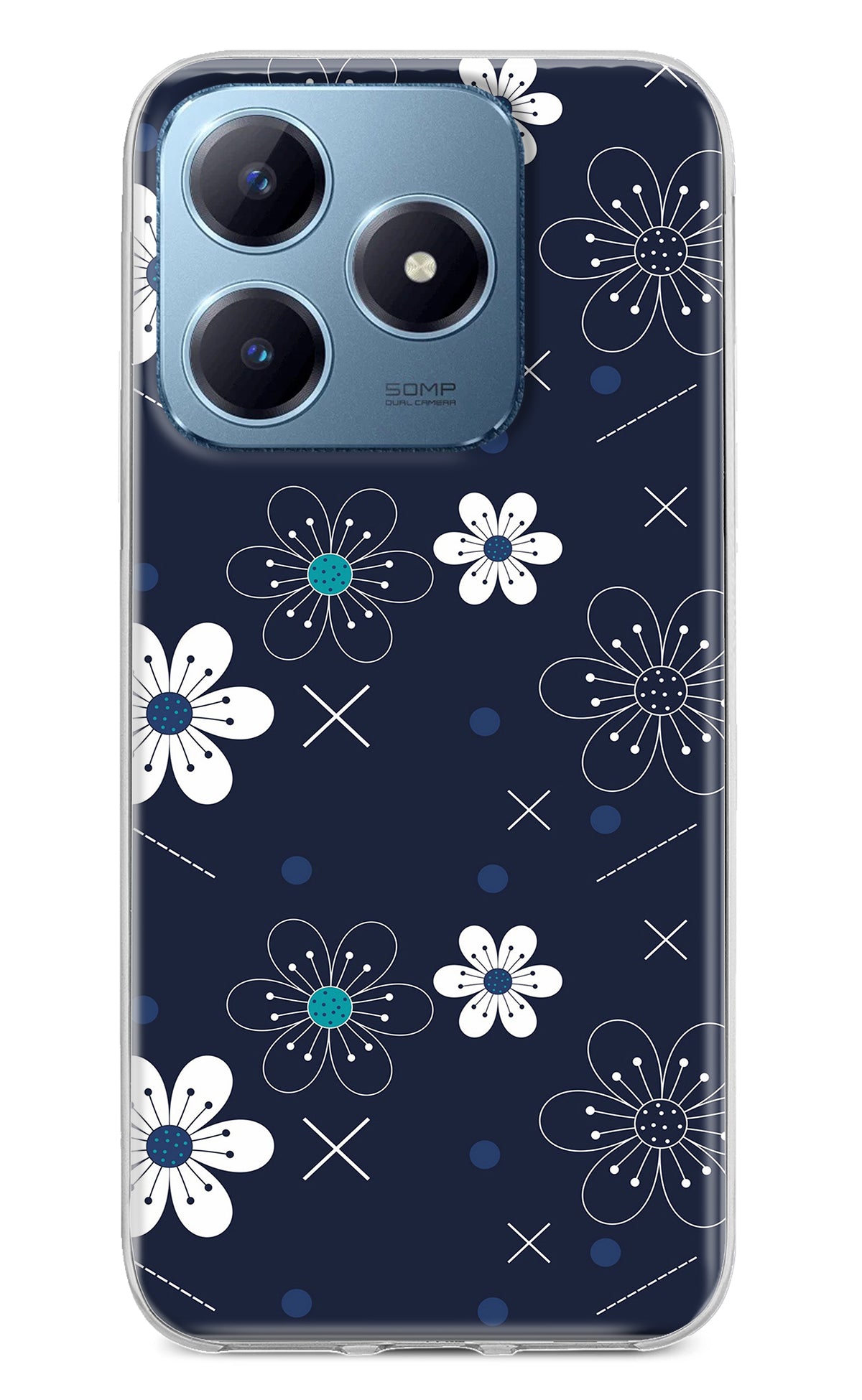 Flowers Realme Narzo N63 Back Cover