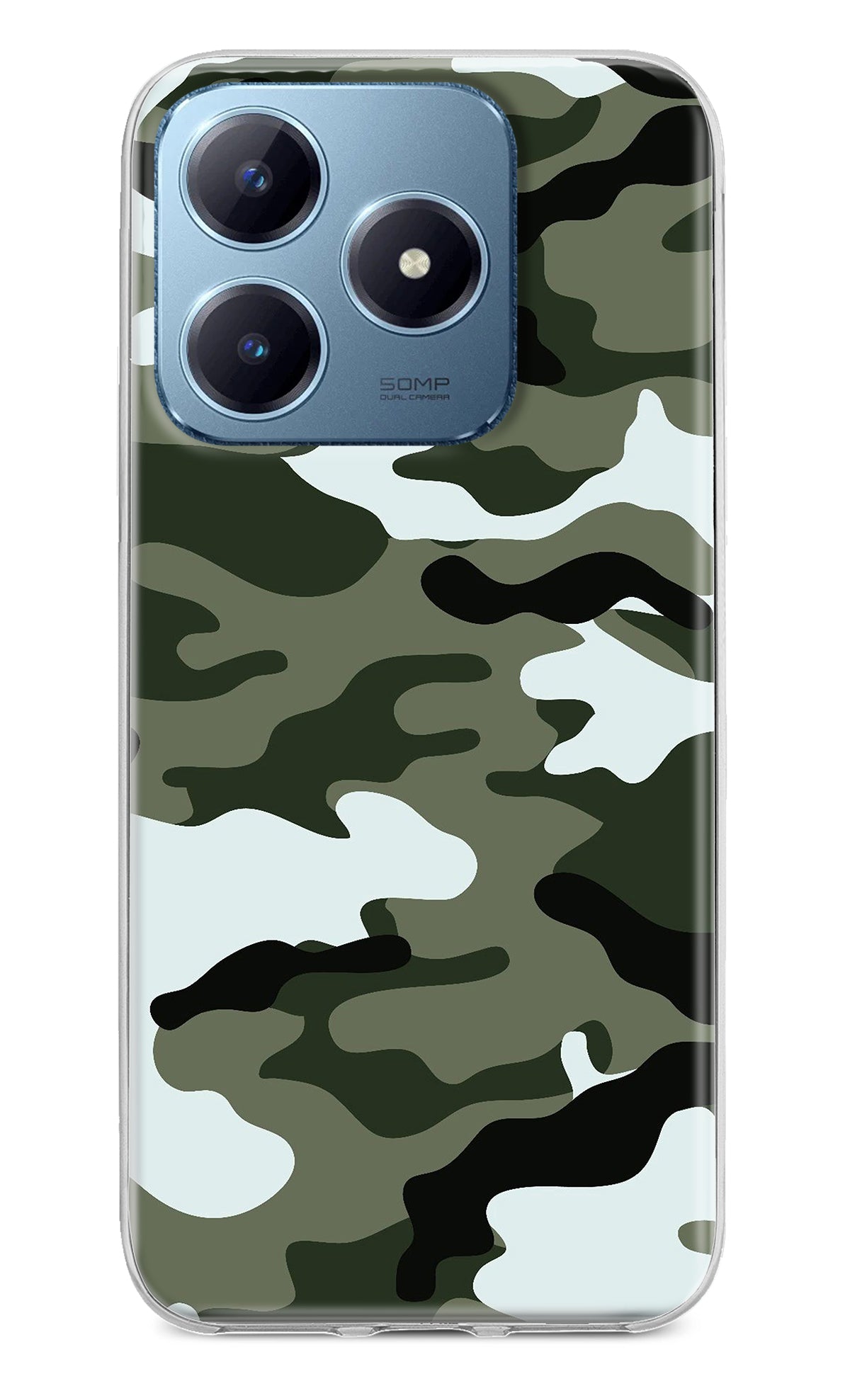 Camouflage Realme Narzo N63 Back Cover