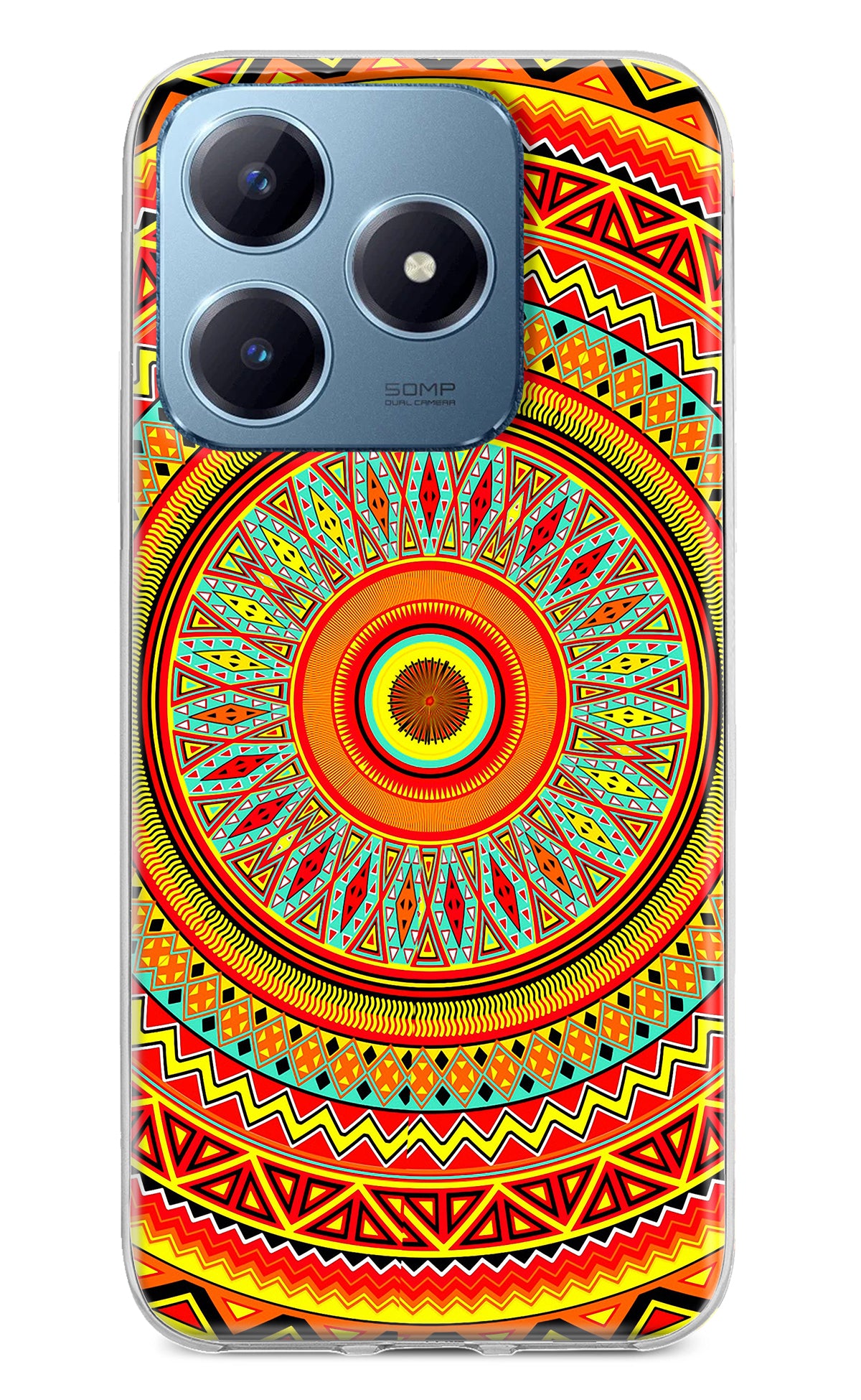 Mandala Pattern Realme Narzo N63 Back Cover