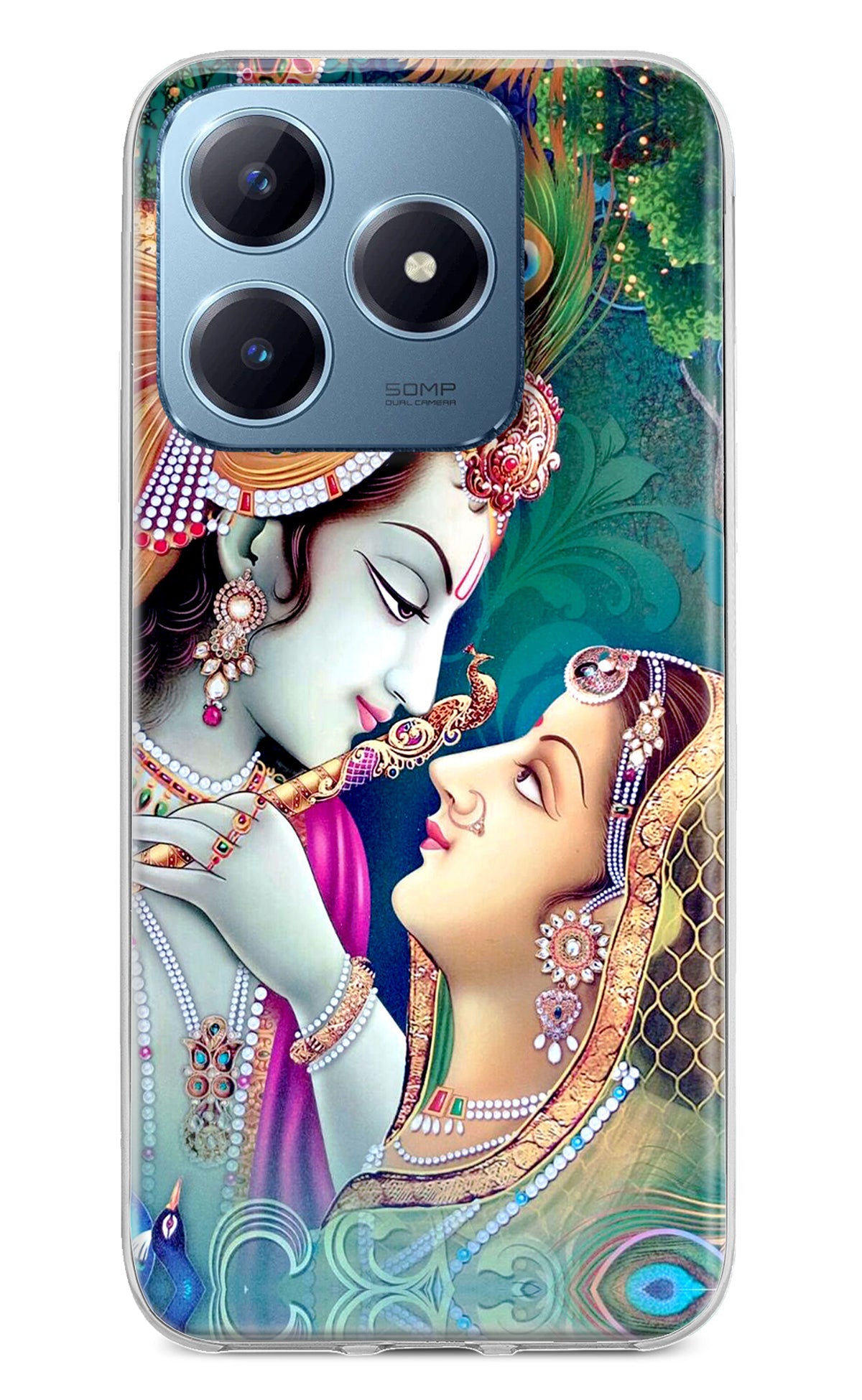 Lord Radha Krishna Realme Narzo N63 Back Cover