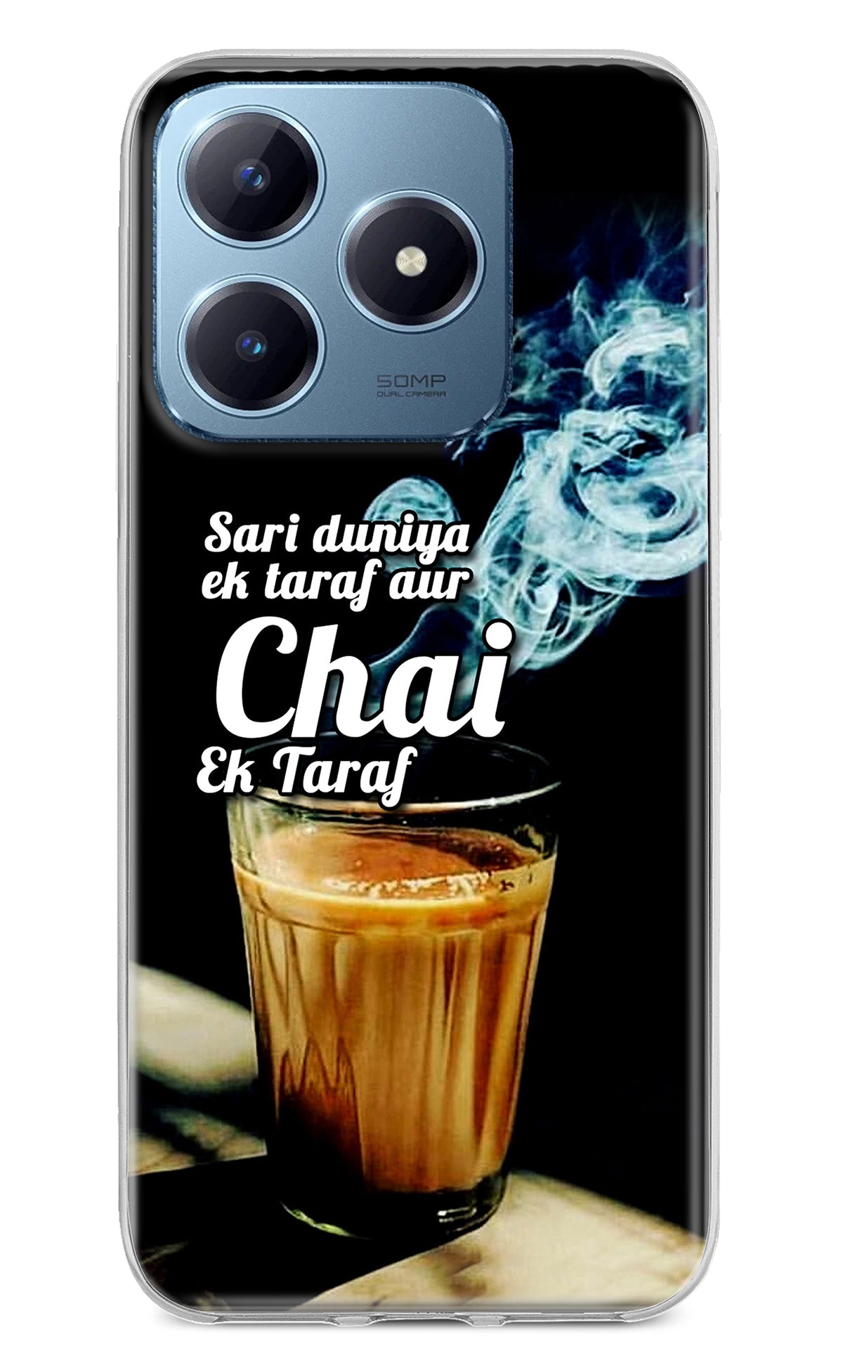 Chai Ek Taraf Quote Realme Narzo N63 Back Cover