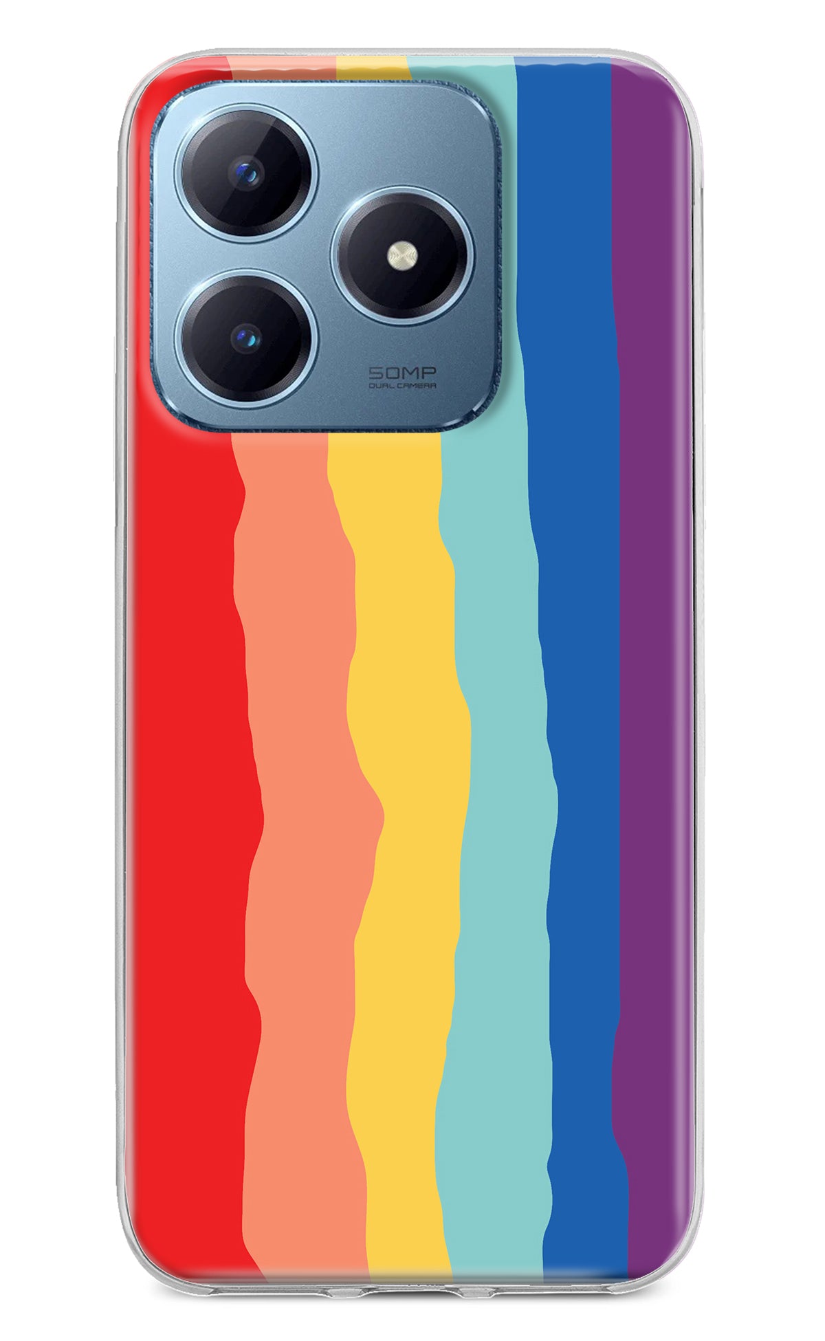 Rainbow Realme Narzo N63 Back Cover