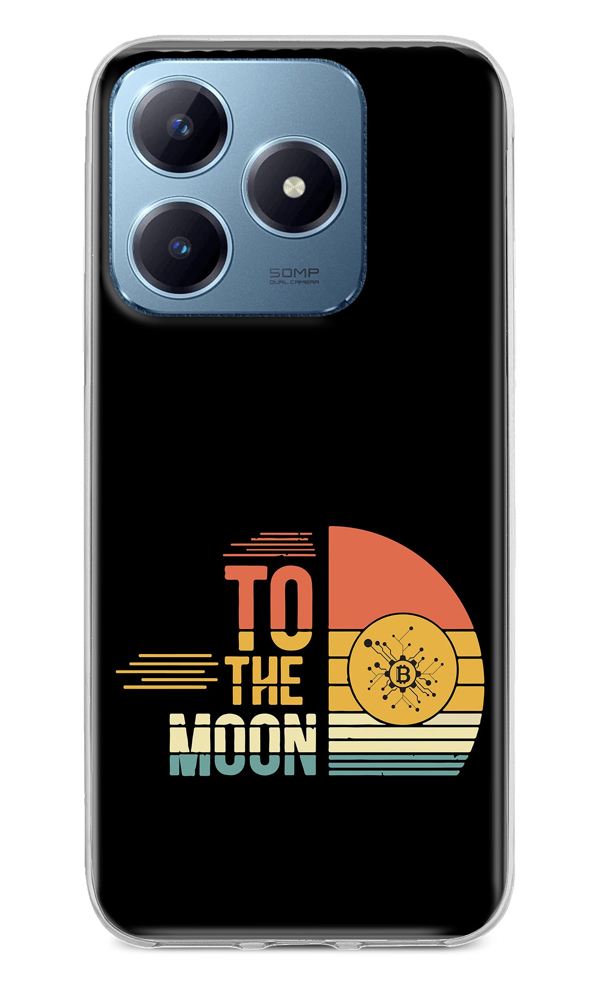 To the Moon Realme Narzo N63 Back Cover