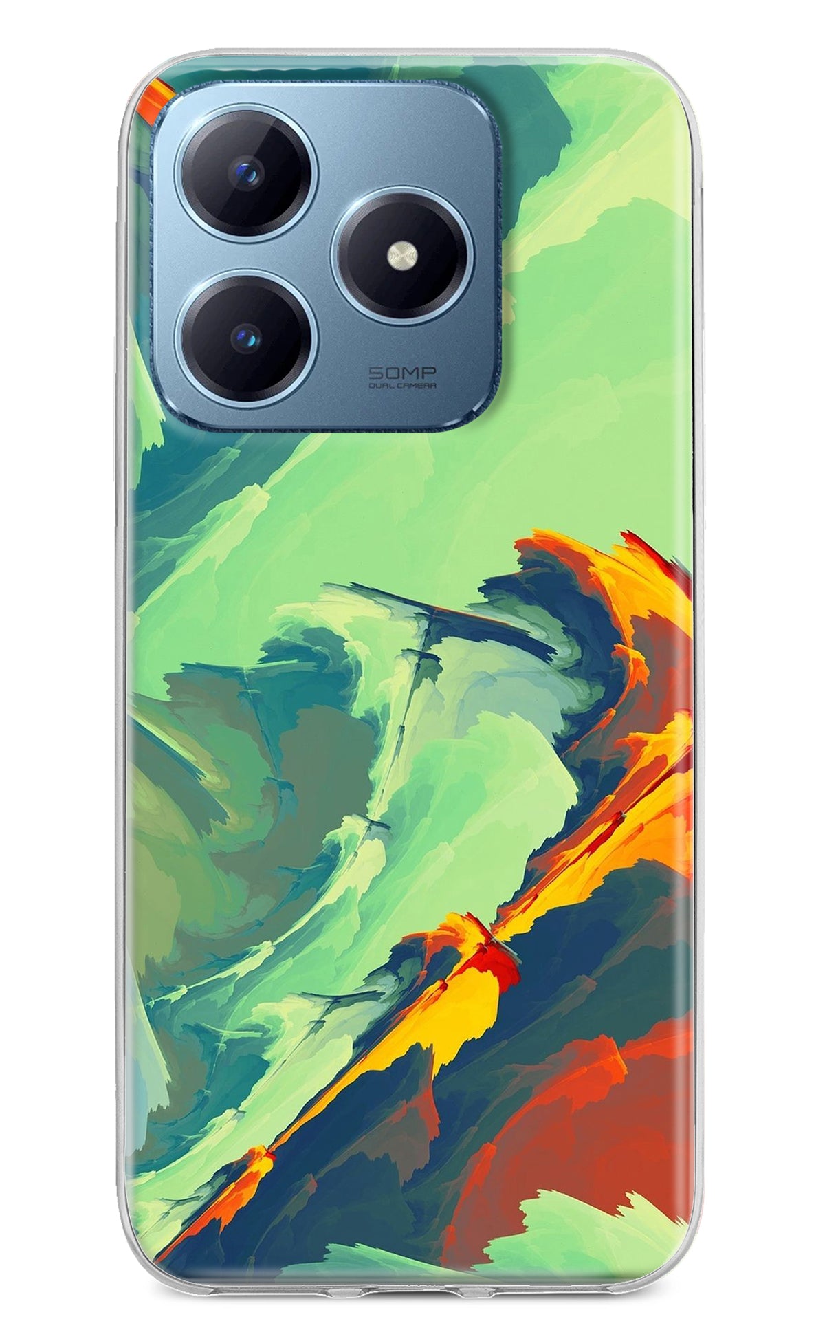 Paint Art Realme Narzo N63 Back Cover