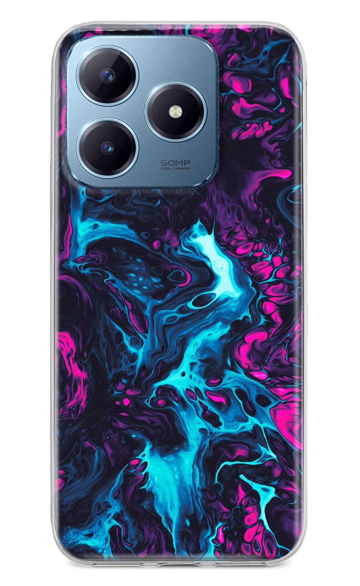 Abstract Realme Narzo N63 Back Cover