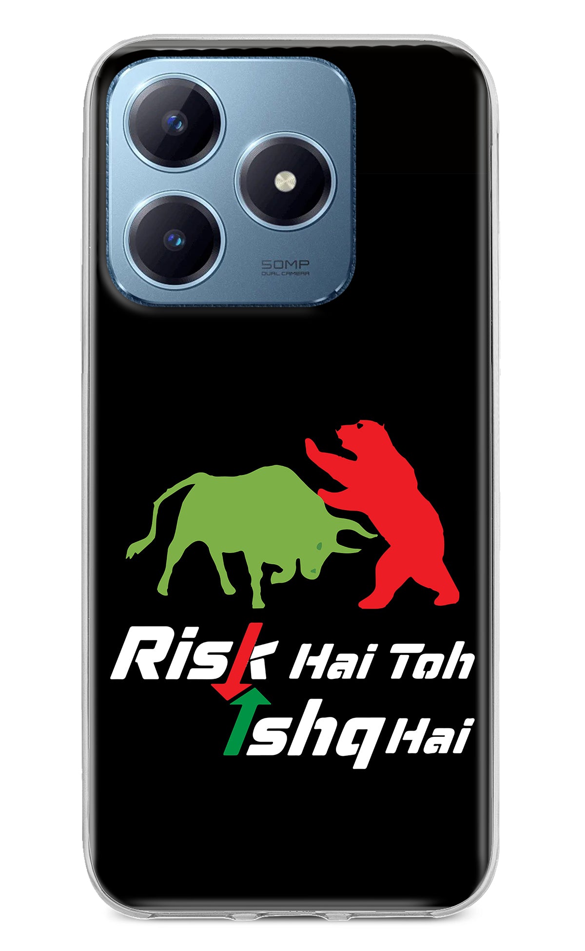 Risk Hai Toh Ishq Hai Realme Narzo N63 Back Cover