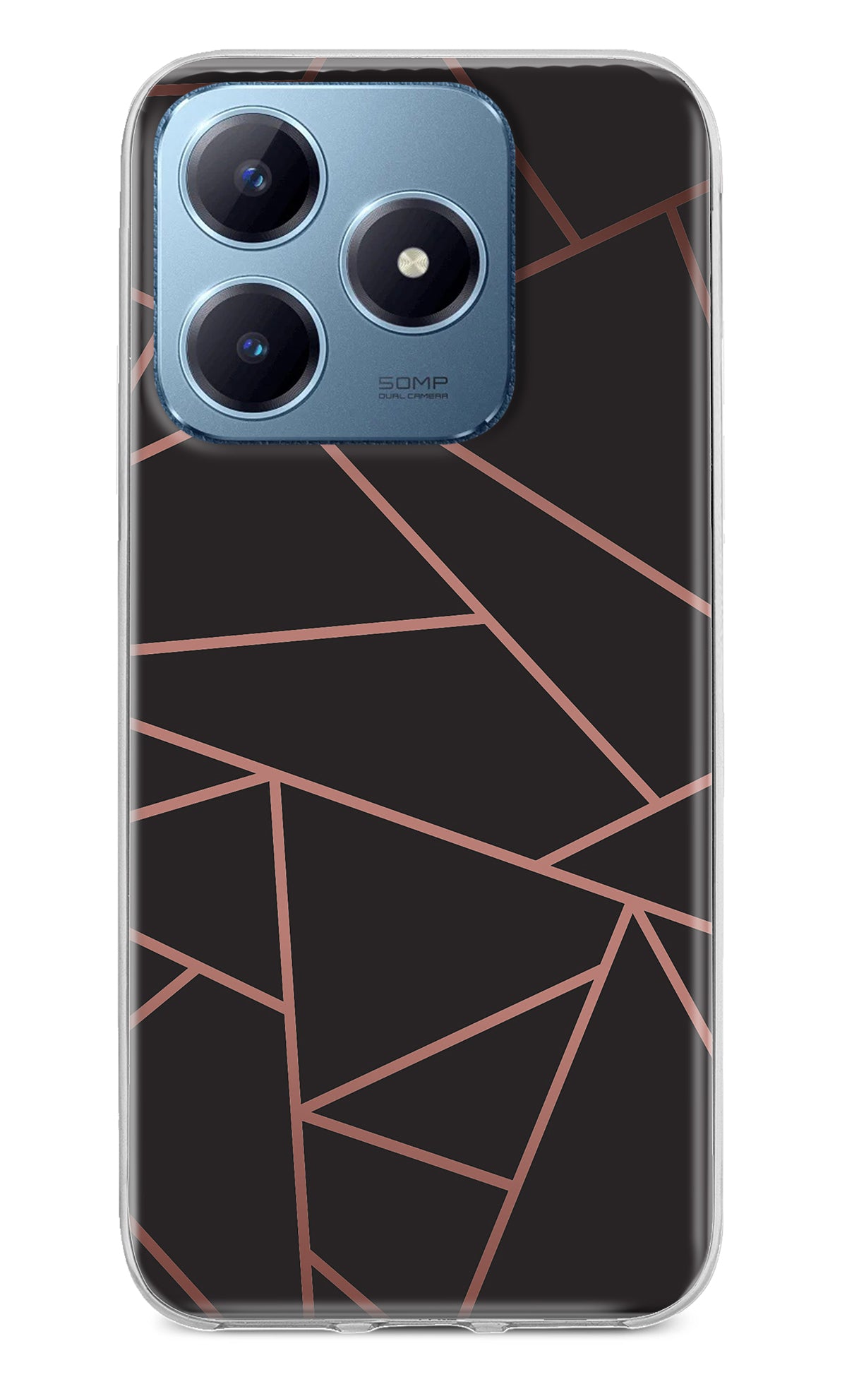 Geometric Pattern Realme Narzo N63 Back Cover